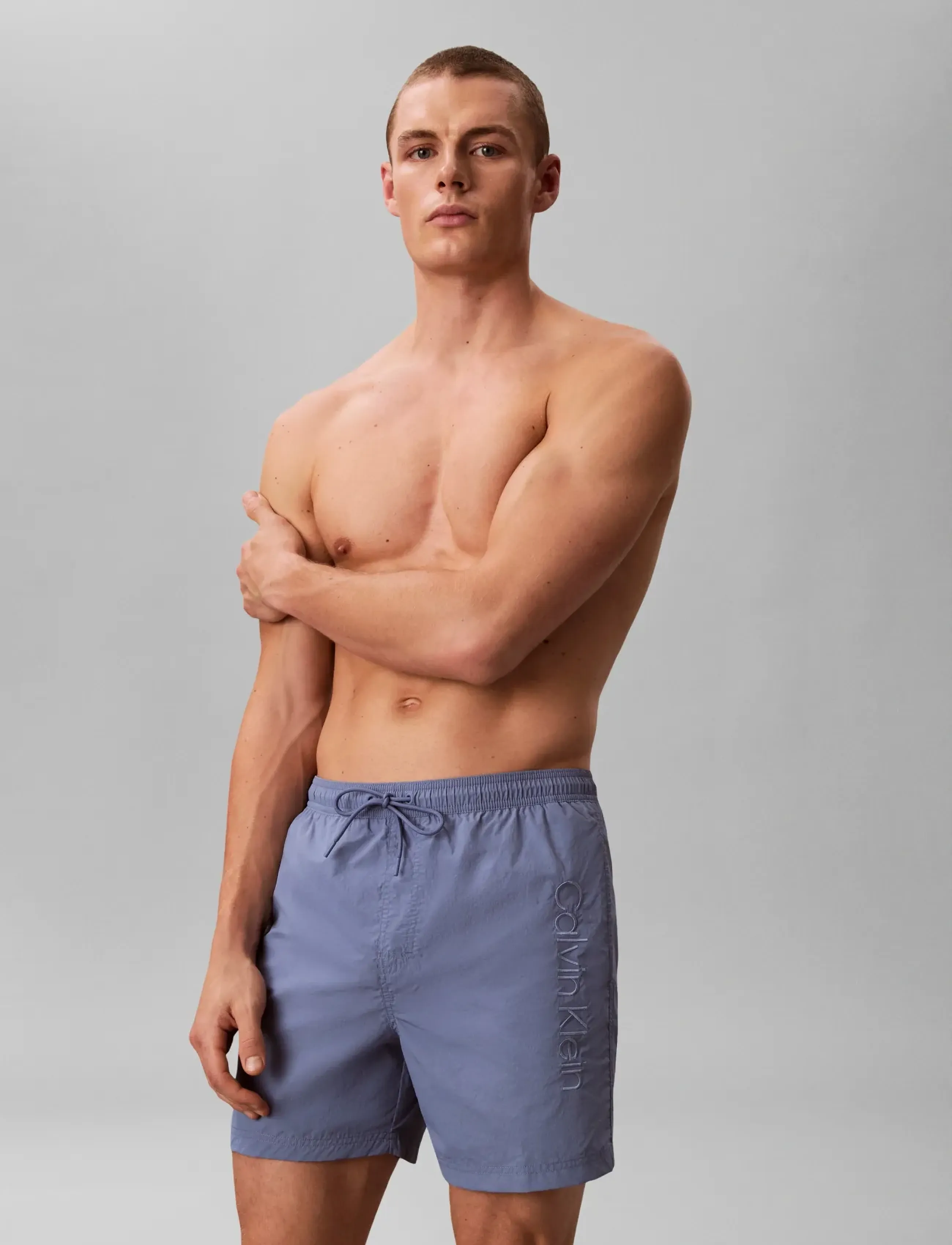 Calvin Klein - MEDIUM DRAWSTRING - badehose - blue tulip - 3