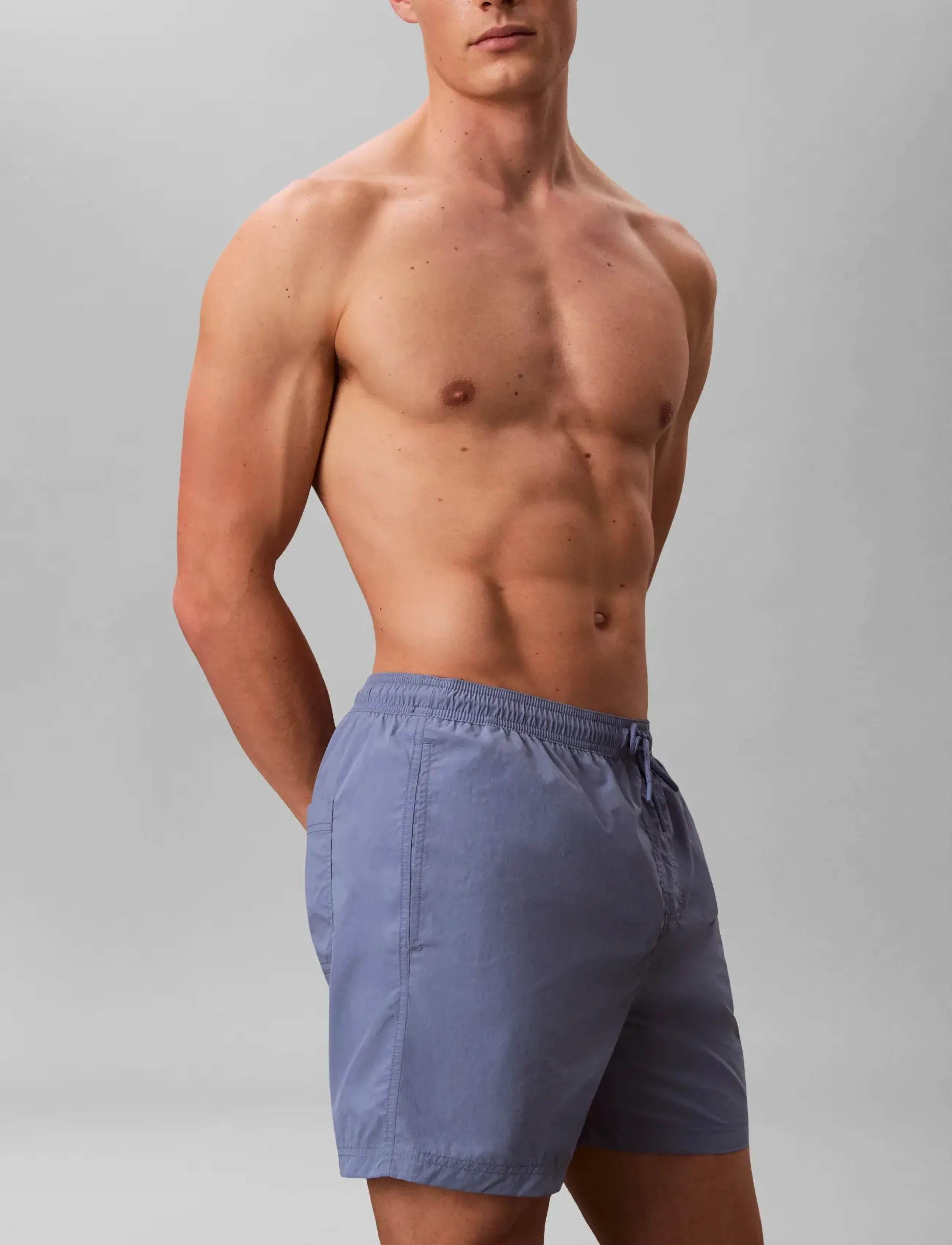 Calvin Klein - MEDIUM DRAWSTRING - badehose - blue tulip - 4