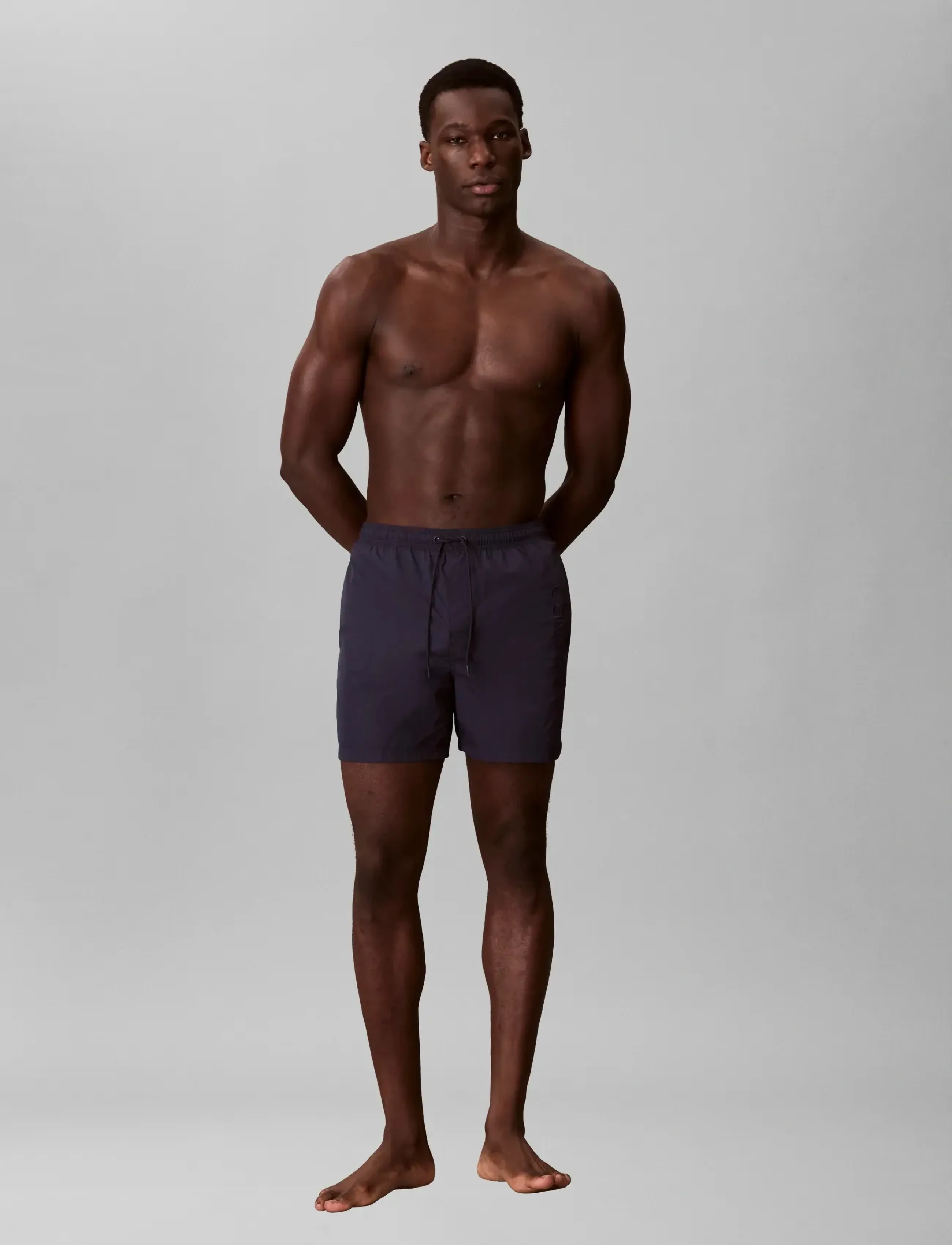 Calvin Klein Medium Drawstring, XS, Navy, Badetøj > Shorts, Herre