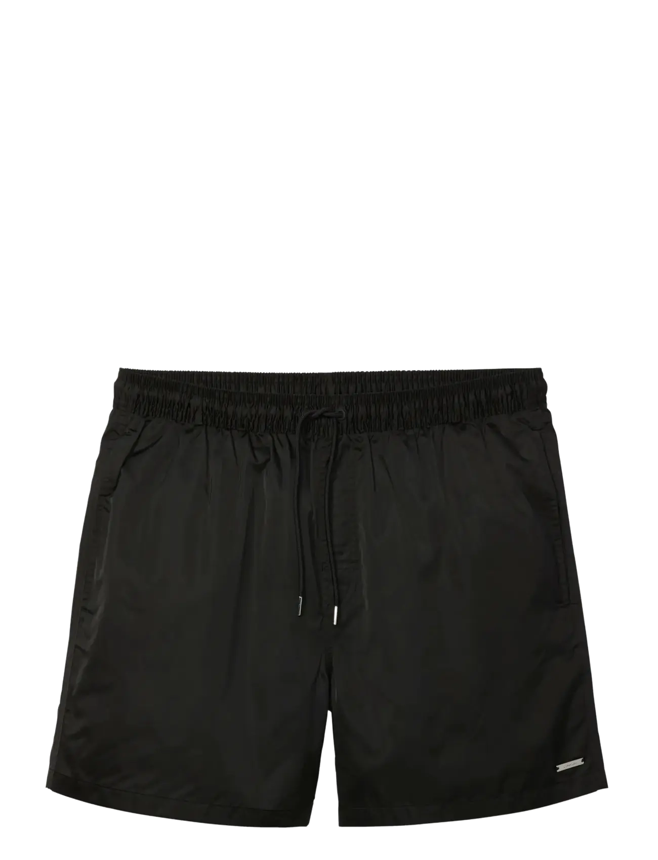 Calvin Klein MEDIUM DRAWSTRING - Bademode - BLACK / black