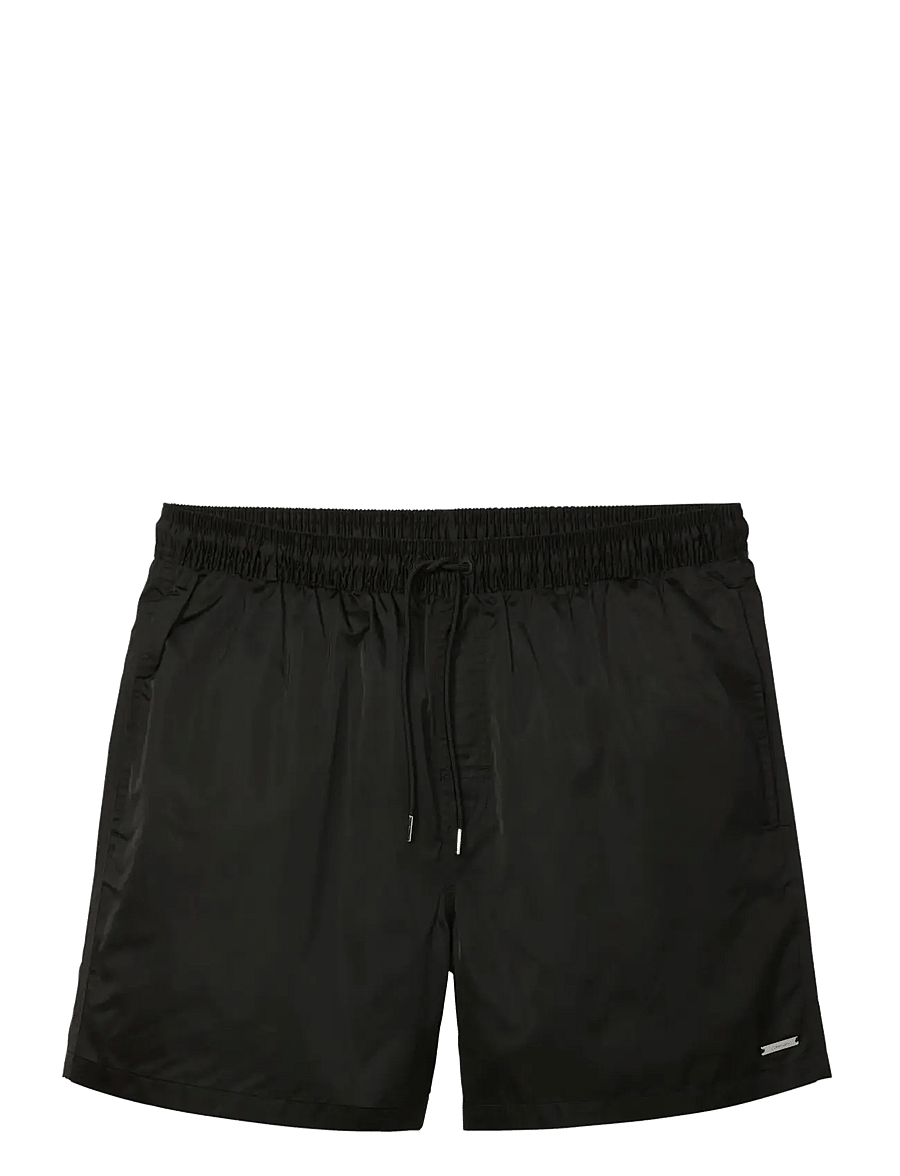 Calvin Klein - MEDIUM DRAWSTRING - badeshorts - black - 1