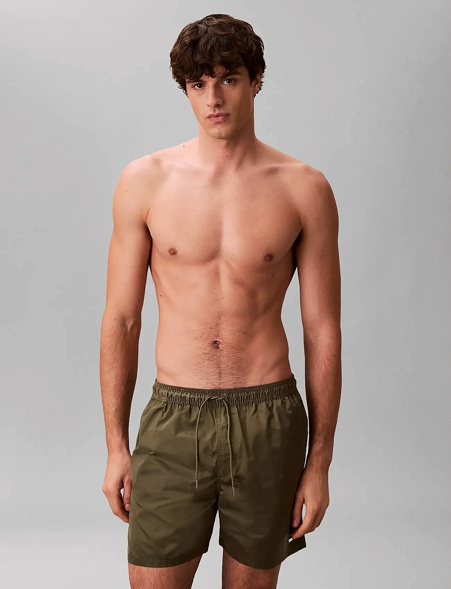 Calvin Klein - MEDIUM DRAWSTRING - badshorts - brush green - 0