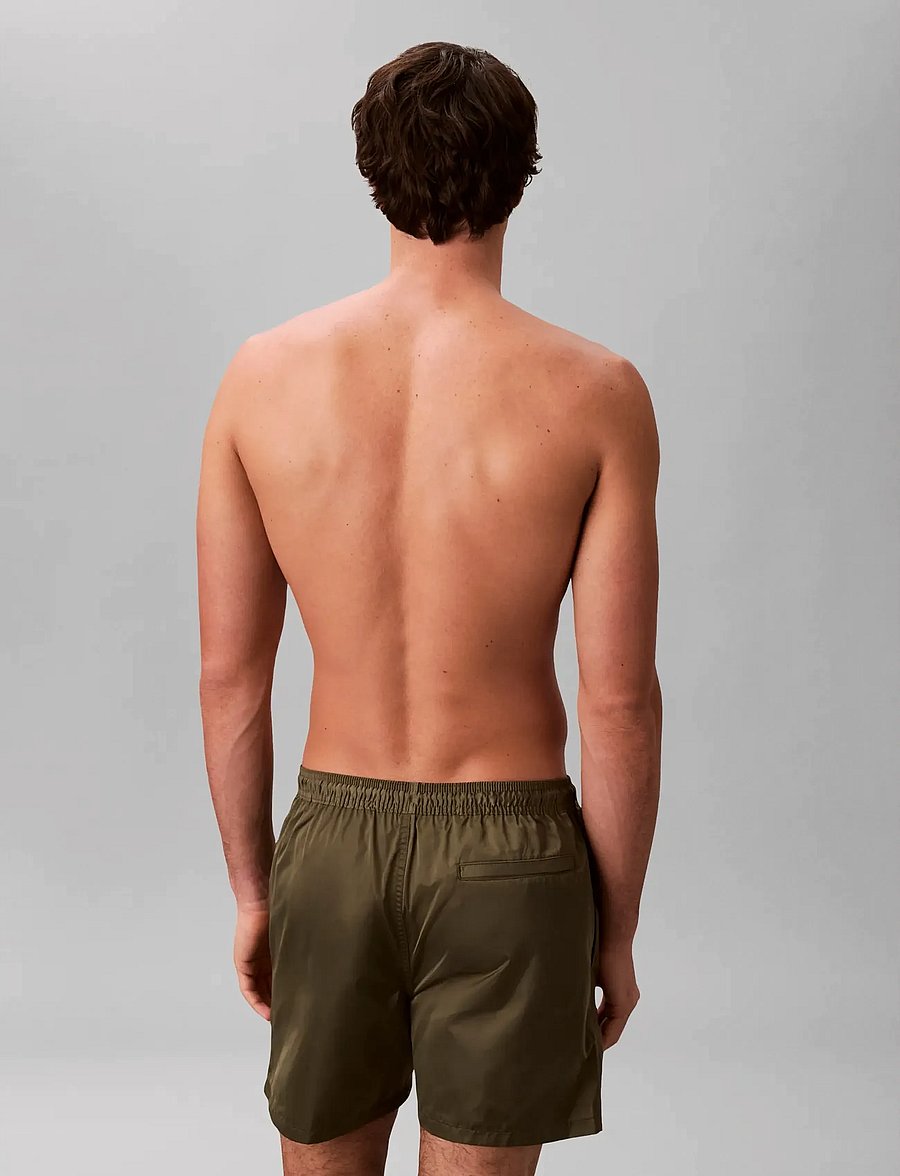 Calvin Klein - MEDIUM DRAWSTRING - badshorts - brush green - 3