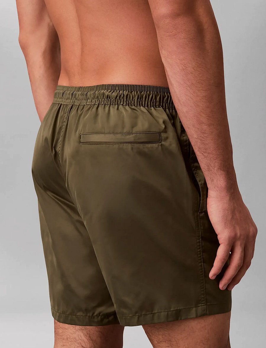 Calvin Klein - MEDIUM DRAWSTRING - badshorts - brush green - 5
