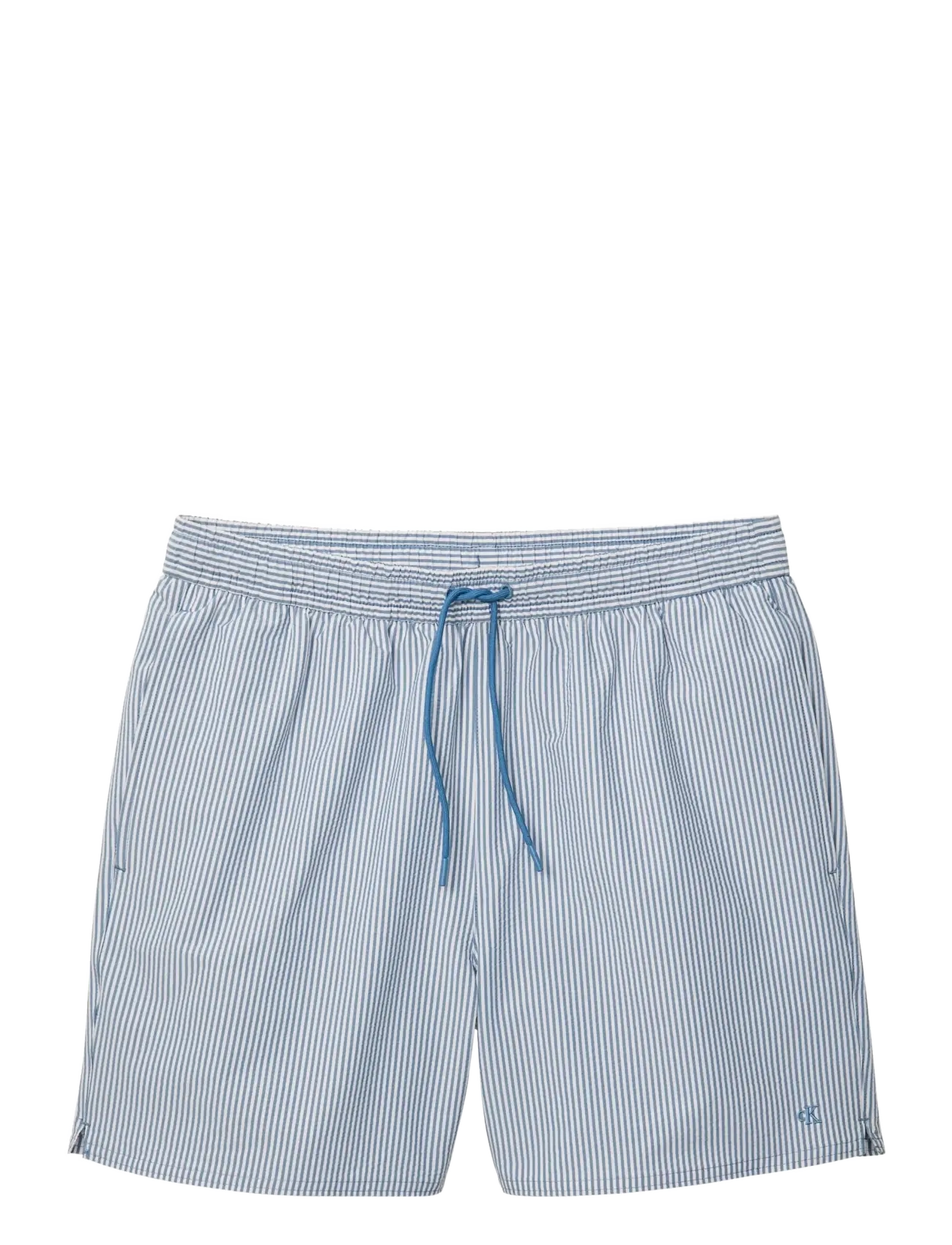 Calvin Klein MEDIUM DRAWSTRING - Bademode - LIBERTY BLUE  WHITE / blue