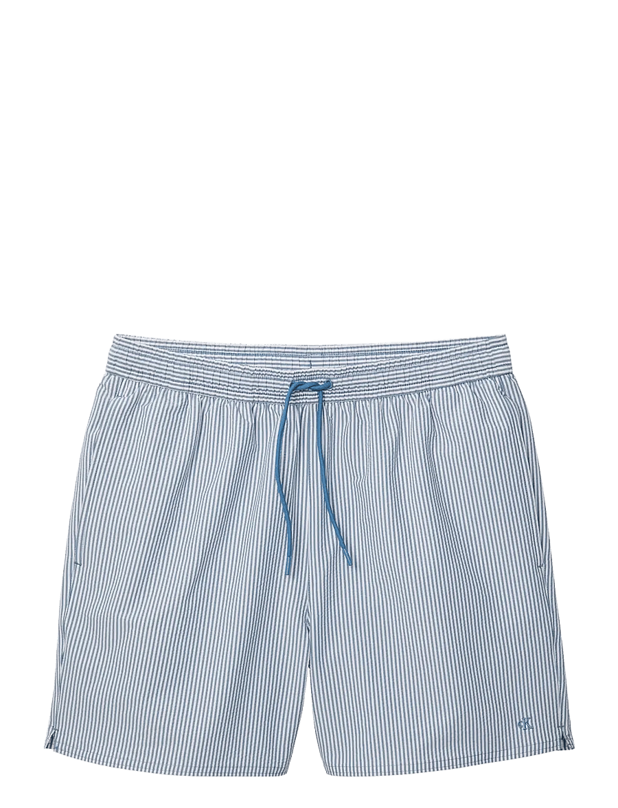 Calvin Klein - MEDIUM DRAWSTRING - swim shorts - liberty blue white - 1