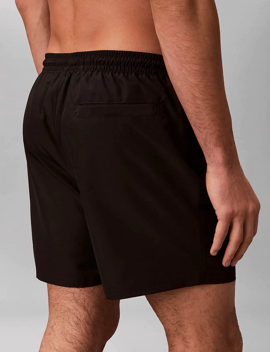 Calvin Klein - MEDIUM DRAWSTRING WAISTBAND - ujumispüksid - black - 4