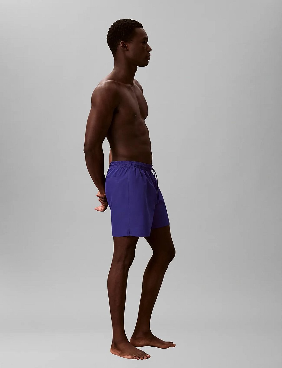 Calvin Klein - MEDIUM DRAWSTRING WAISTBAND - badshorts - blue river fog - 5