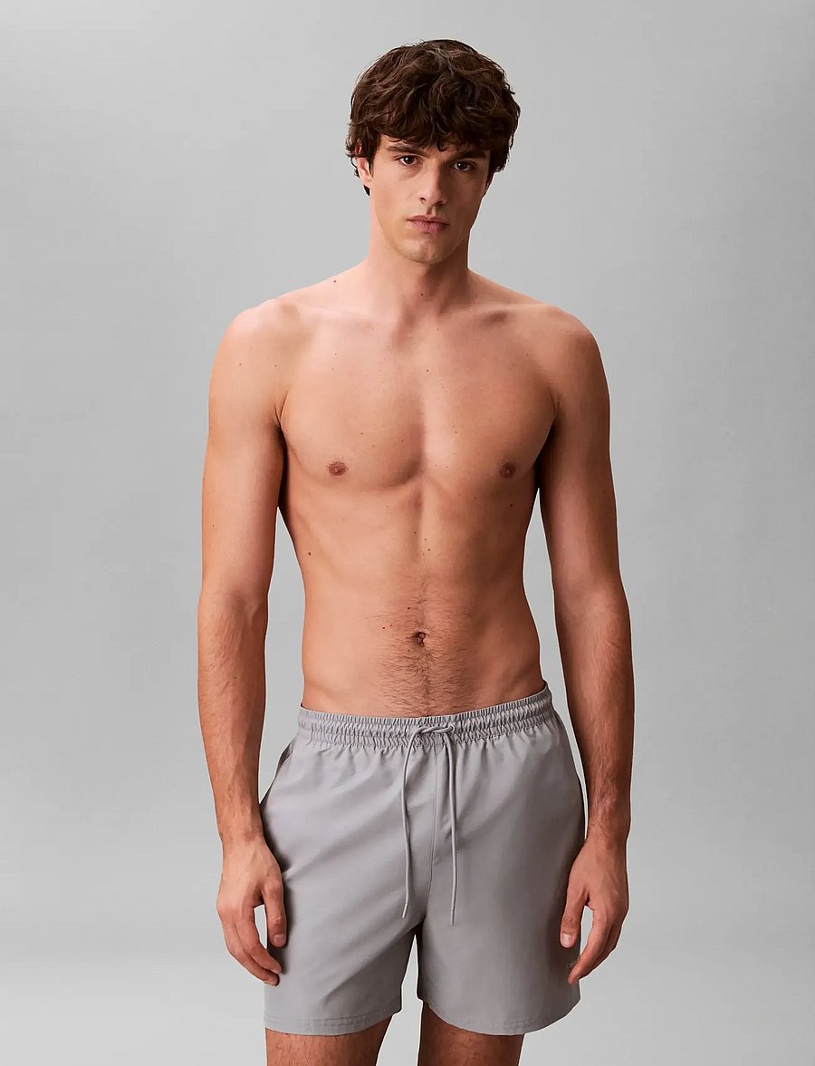 Calvin Klein - MEDIUM DRAWSTRING WAISTBAND - badeshorts - misty grey - 3