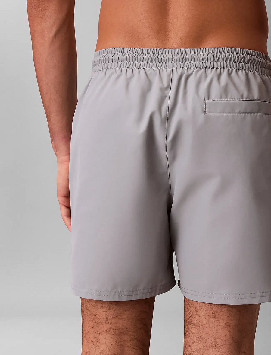 Calvin Klein - MEDIUM DRAWSTRING WAISTBAND - badeshorts - misty grey - 4