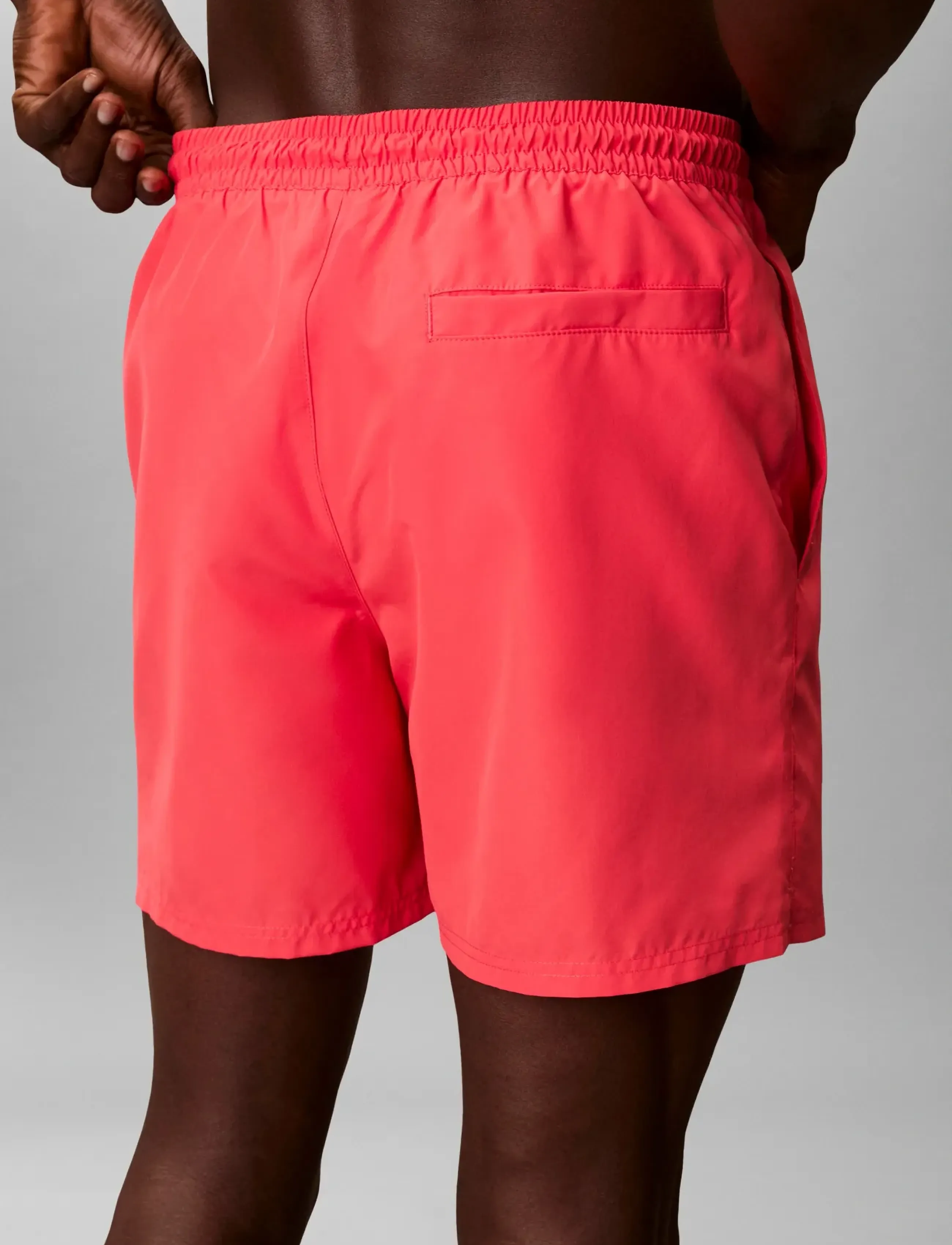 Calvin Klein - MEDIUM DRAWSTRING WAISTBAND - badehose - punch pink - 4
