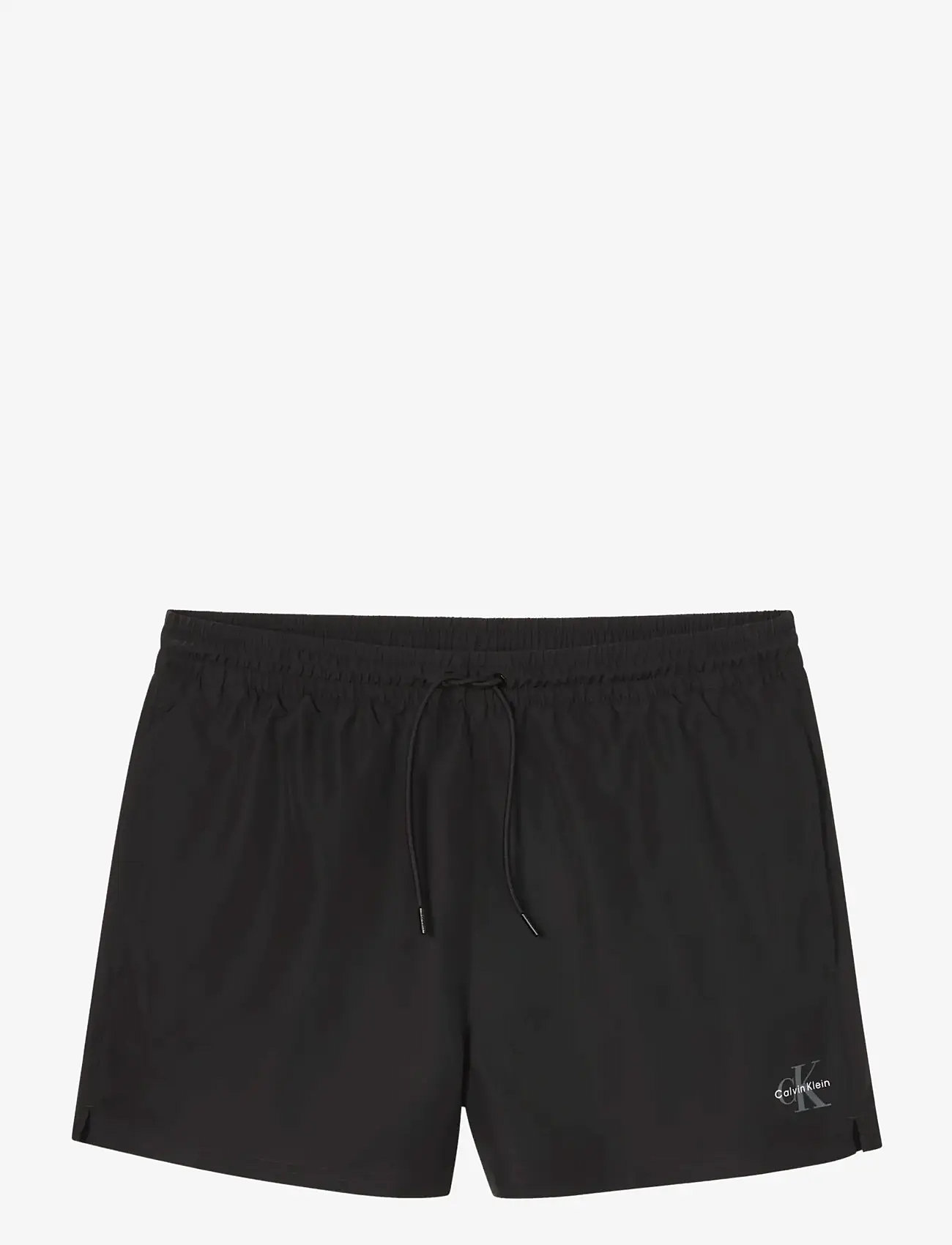 Calvin Klein - SHORT DRAWSTRING WAISTBAND - badehose - black - 1
