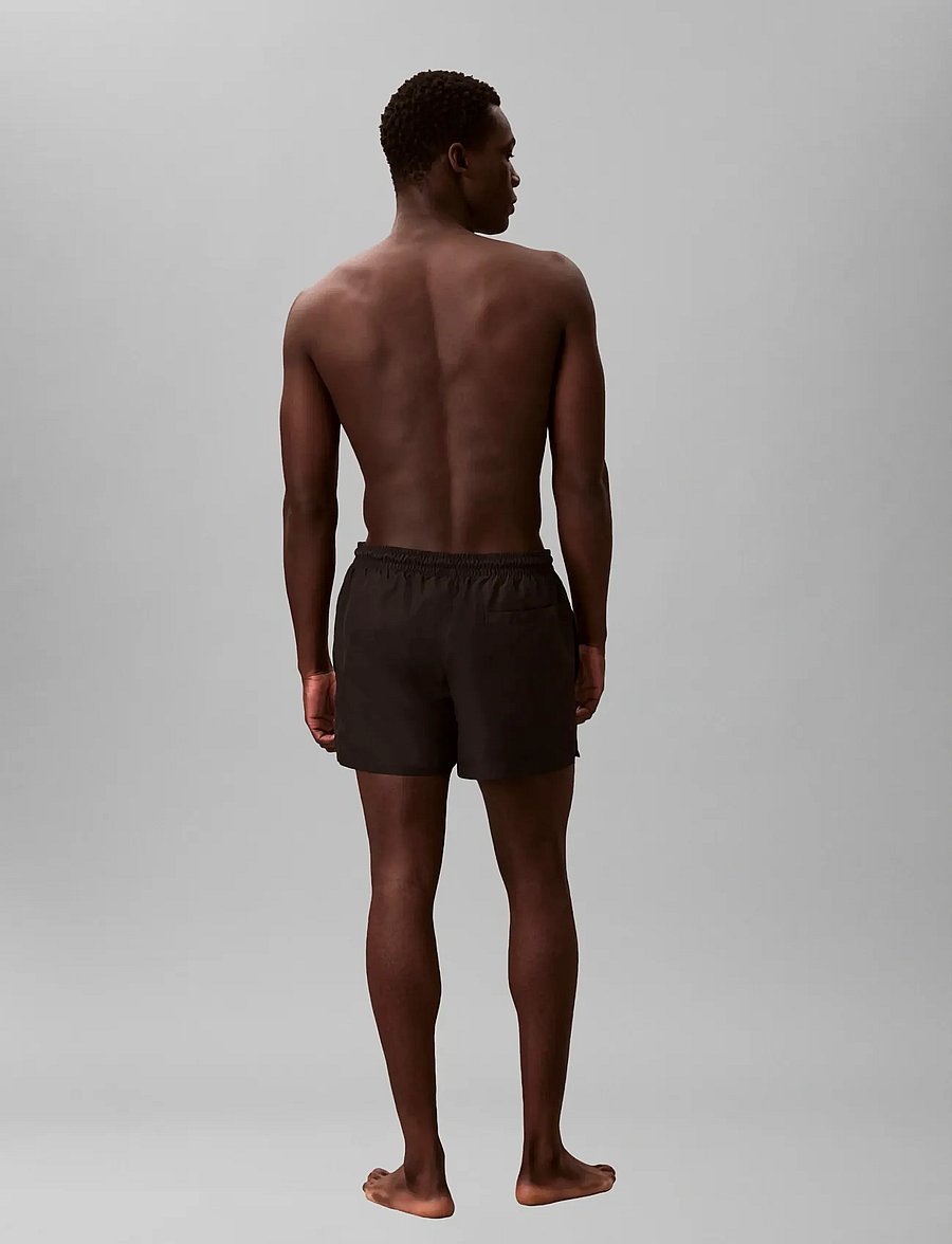 Calvin Klein - SHORT DRAWSTRING WAISTBAND - badehose - black - 2