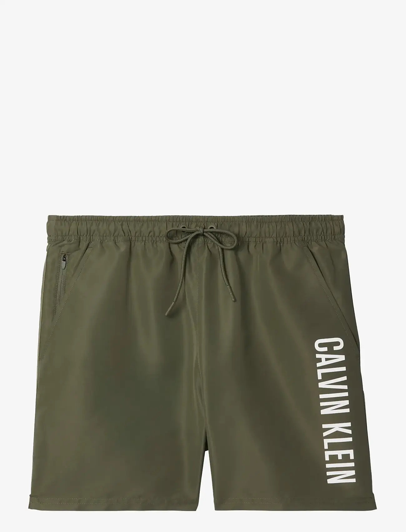 Calvin Klein - MEDIUM DRAWSTRING - badeshorts - brush green - 1