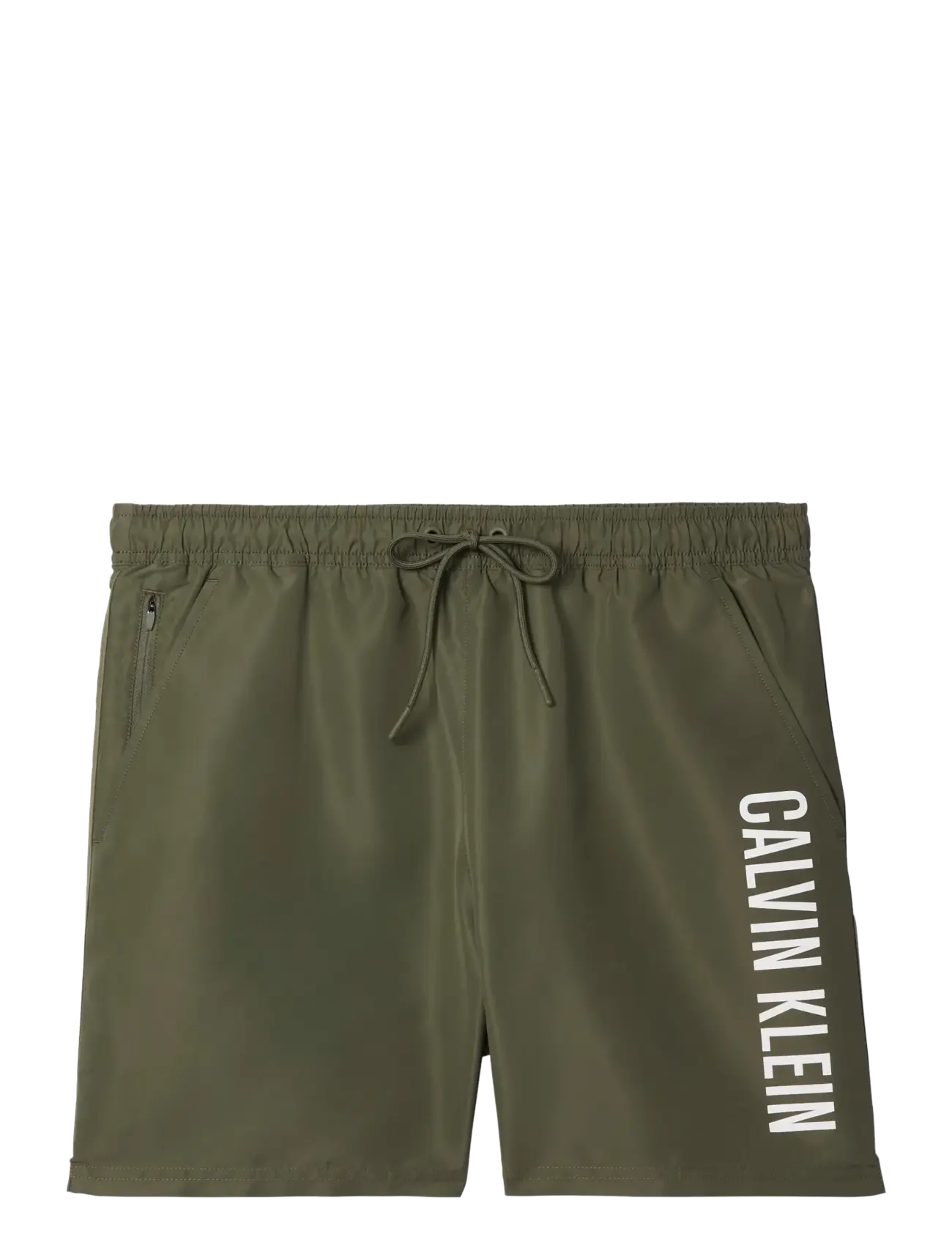 Calvin Klein MEDIUM DRAWSTRING - Badetøy - BRUSH GREEN / khaki/green