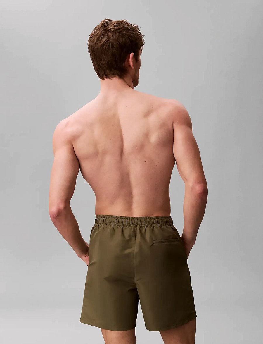 Calvin Klein - MEDIUM DRAWSTRING - swim shorts - brush green - 2