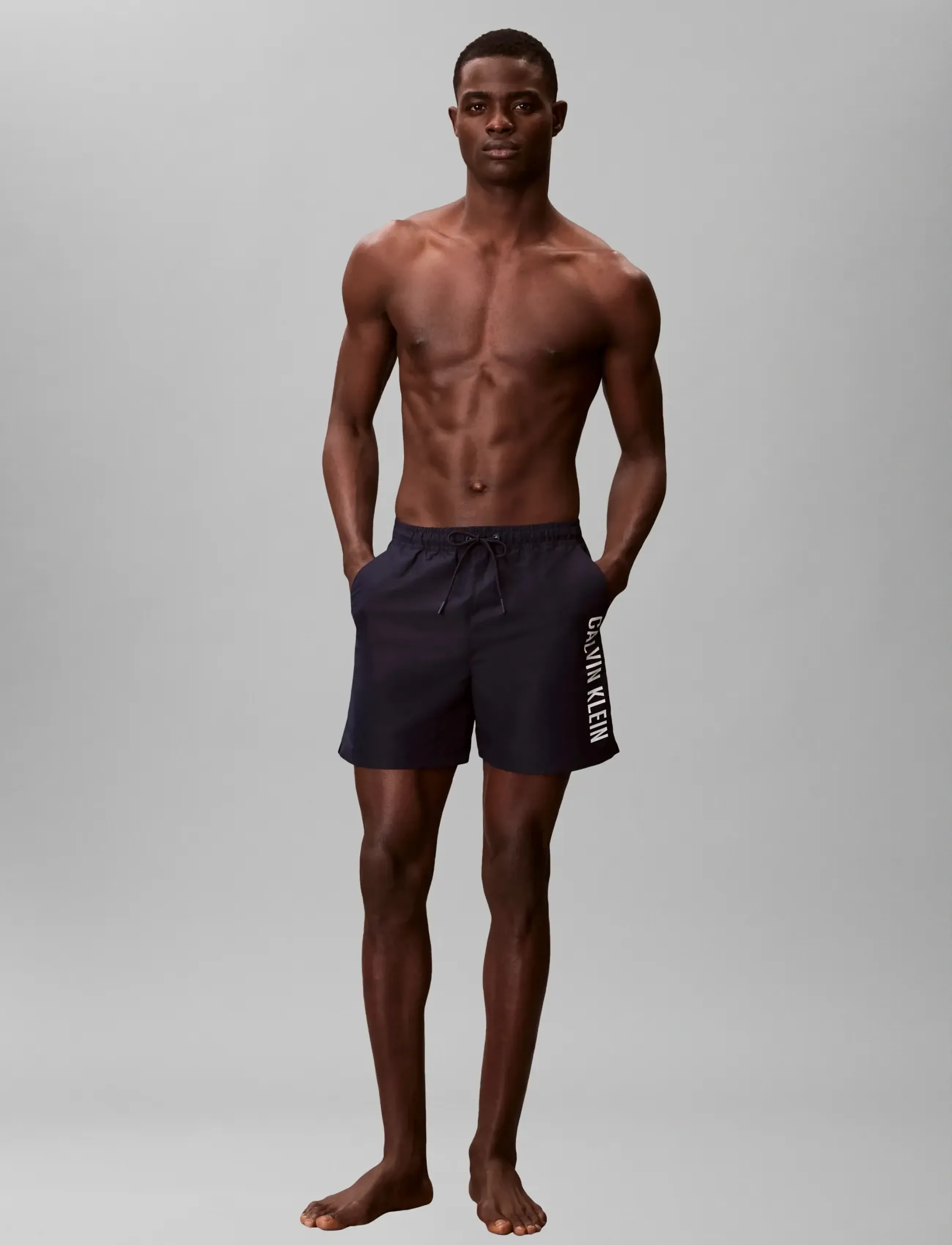 Calvin Klein MEDIUM DRAWSTRING - Tøj - SHORELINE / navy