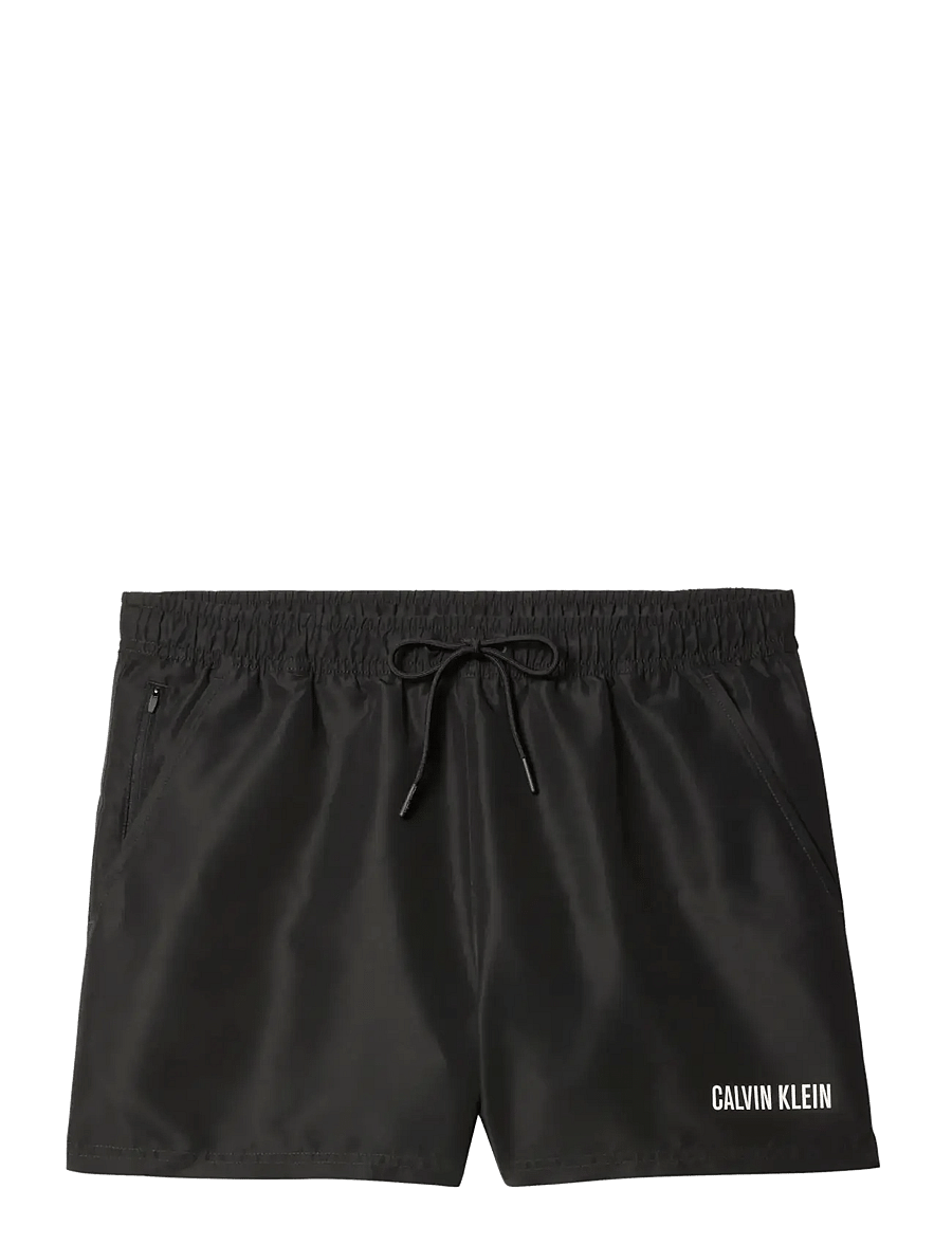 Calvin Klein - SHORT DRAWSTRING - ujumispüksid - black - 1