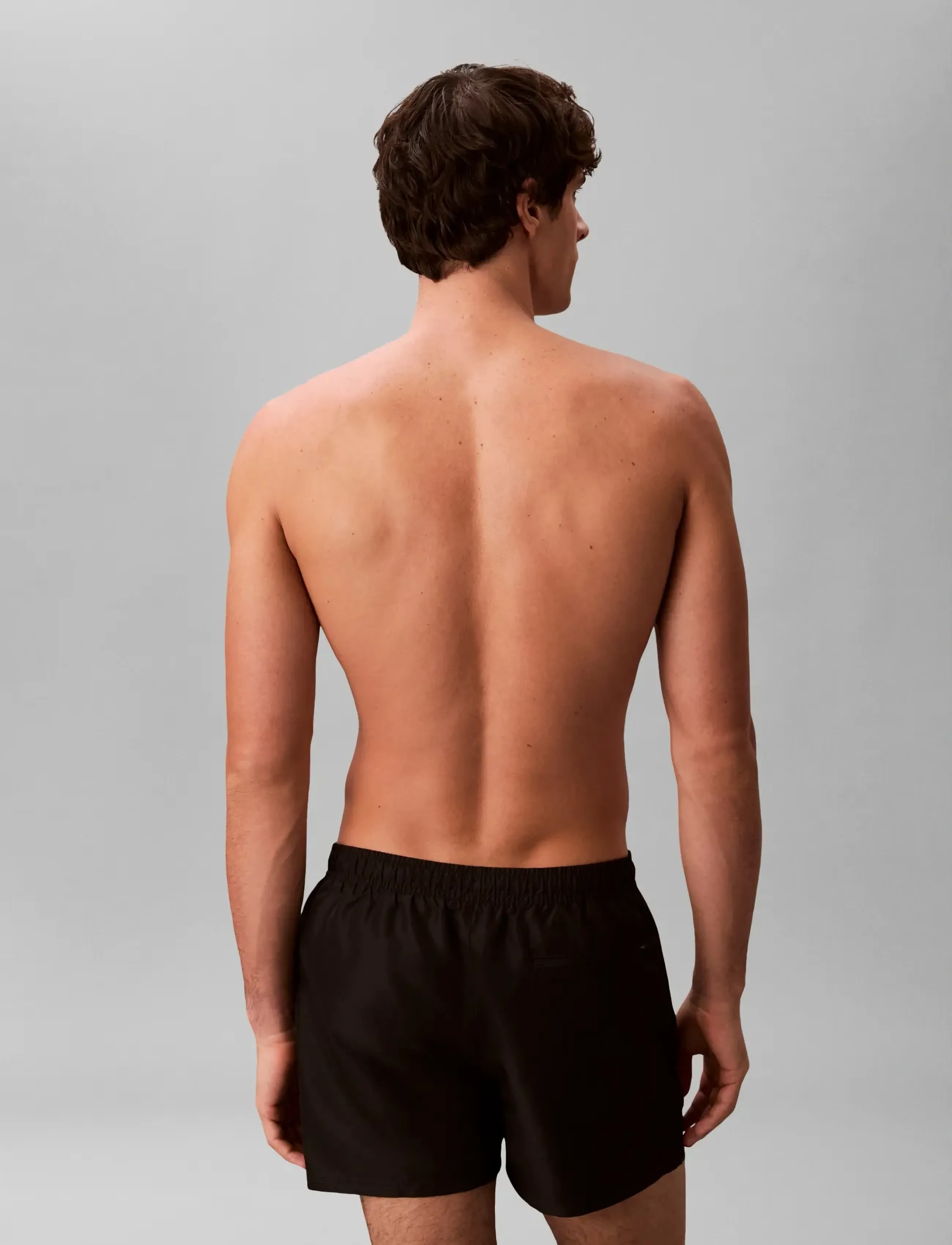Calvin Klein - SHORT DRAWSTRING - badeshorts - black - 2