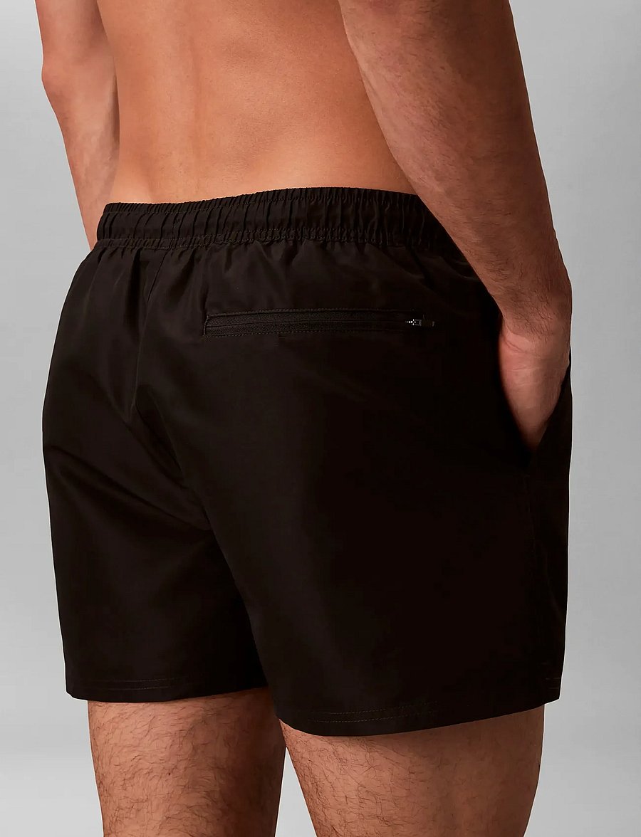 Calvin Klein - SHORT DRAWSTRING - ujumispüksid - black - 4