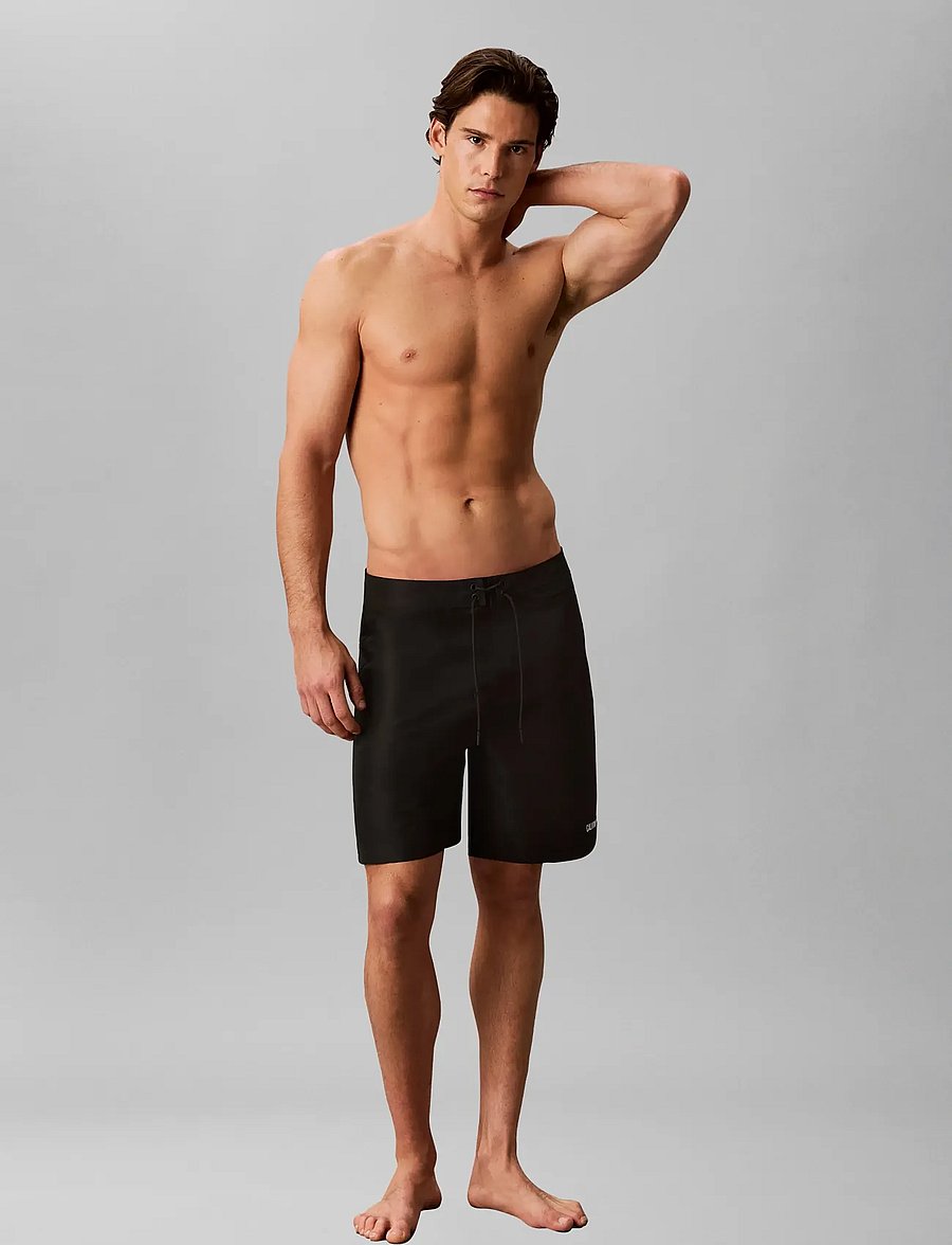 Calvin Klein - BOARDSHORT - ujumispüksid - black - 0