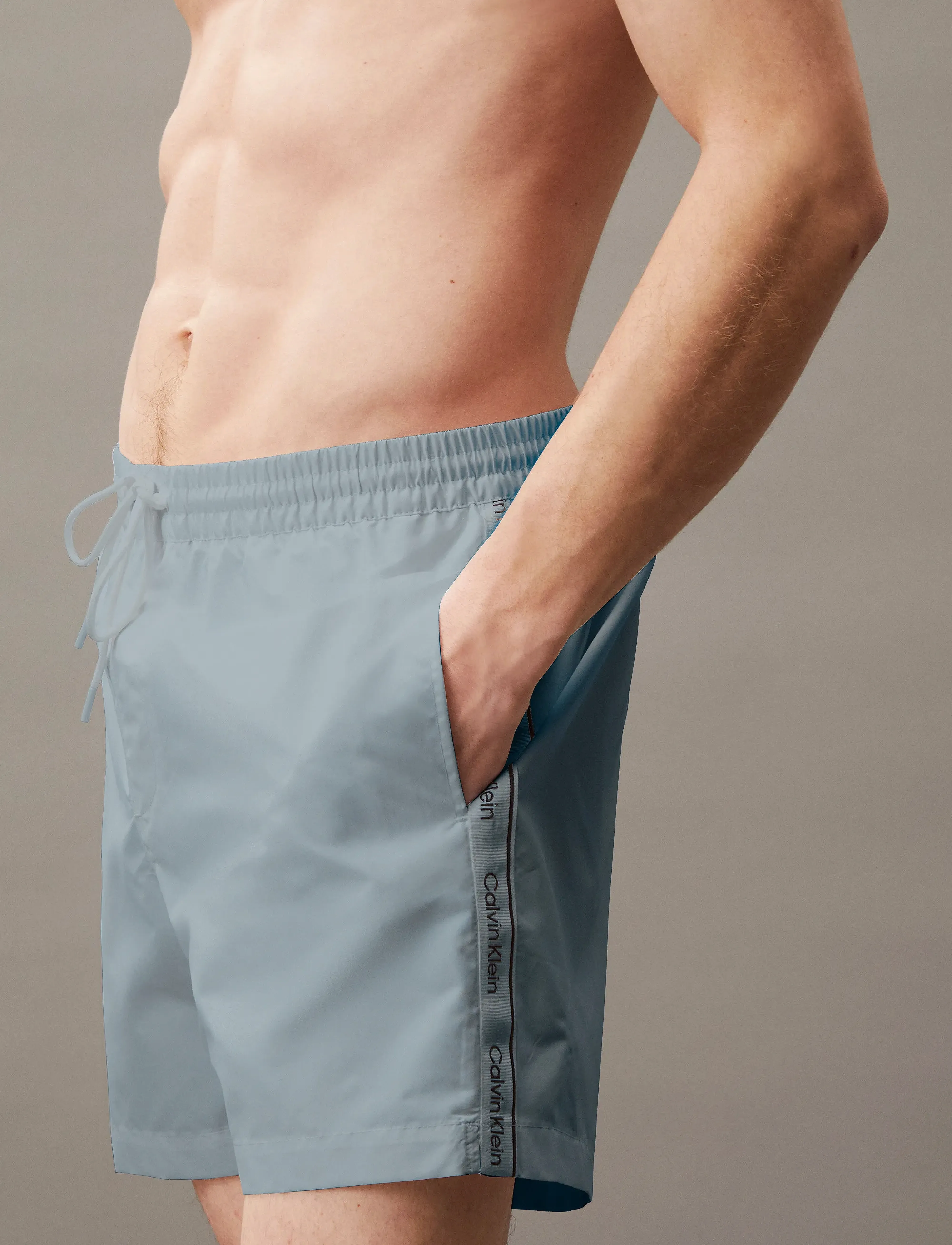 Calvin Klein - MEDIUM DRAWSTRING - badebukser - quarry - 5