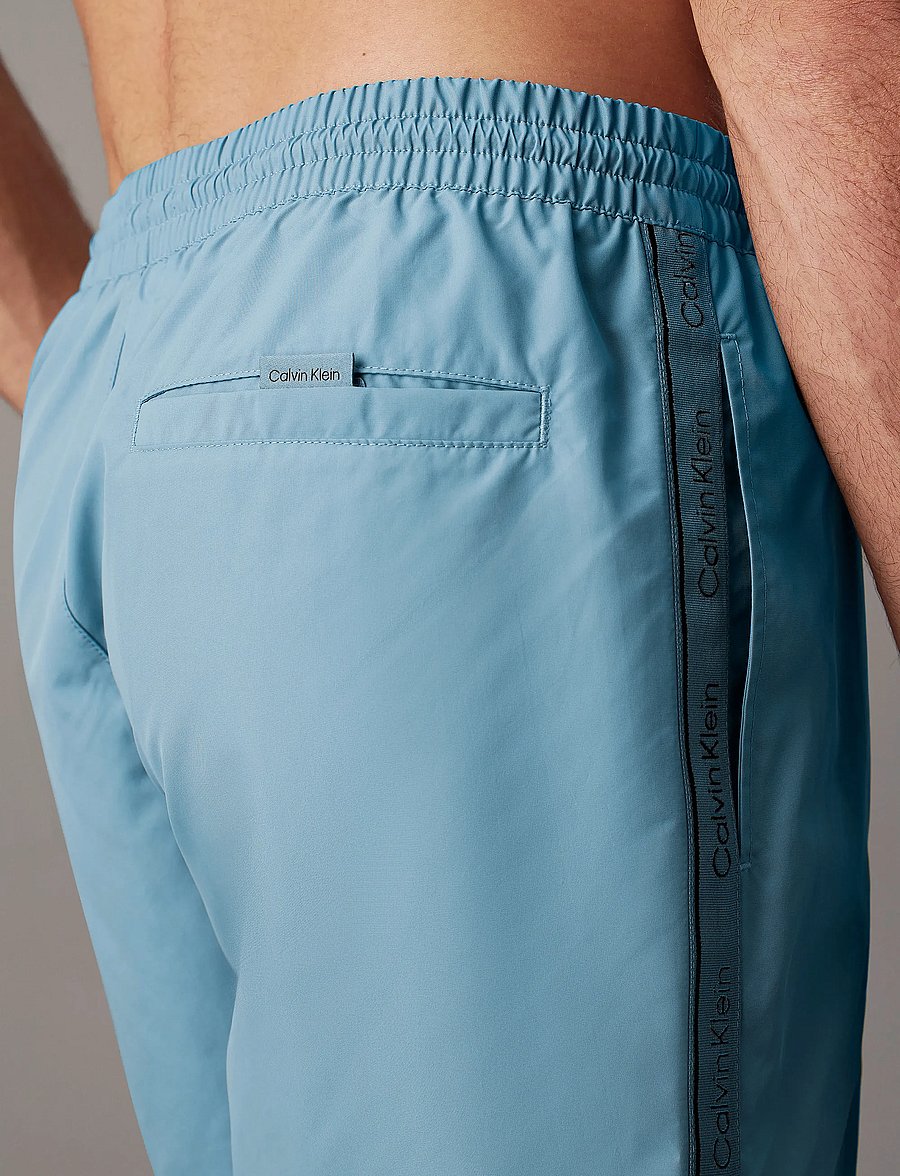 Calvin Klein - MEDIUM DRAWSTRING - badehose - skim blue - 5