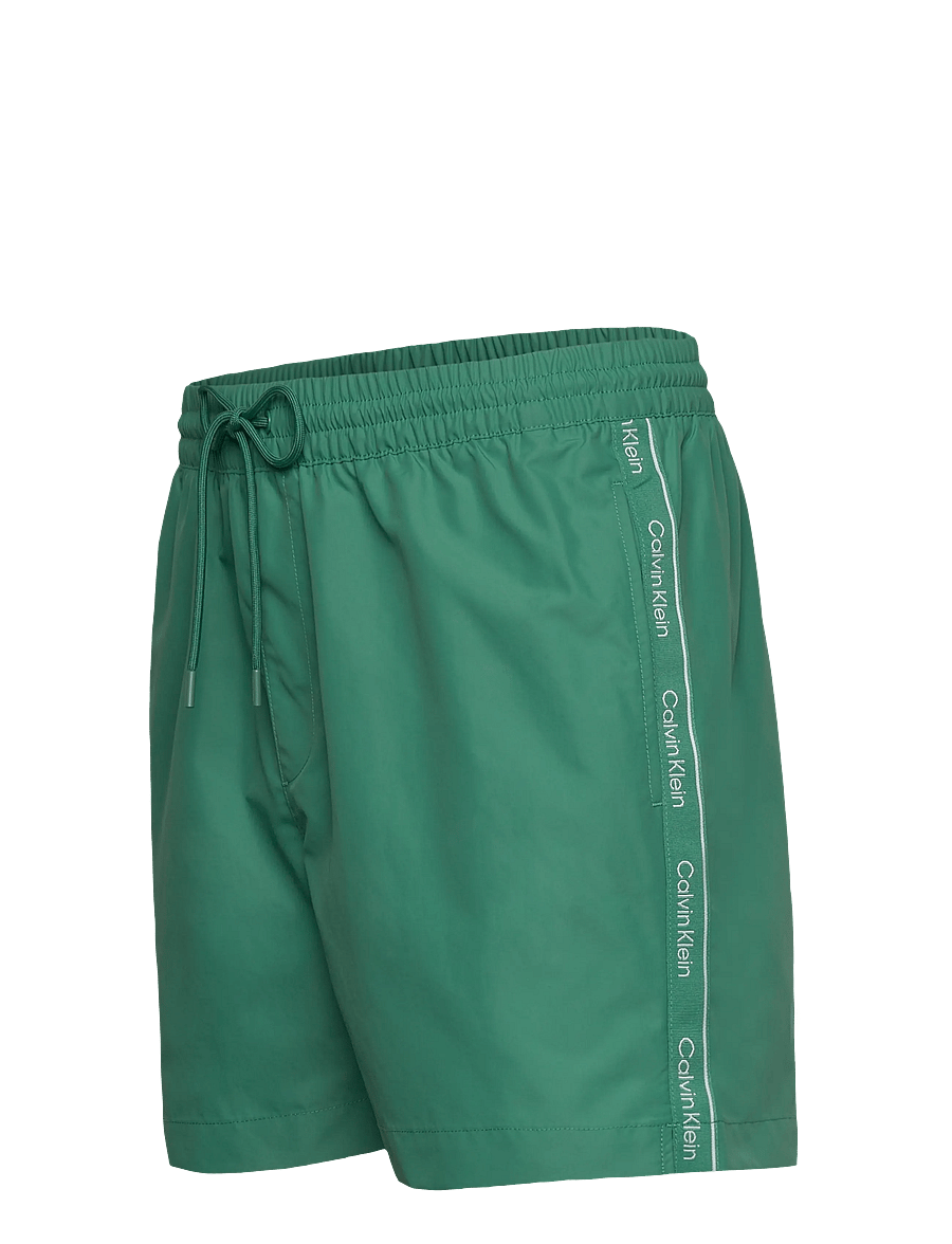 Calvin Klein - MEDIUM DRAWSTRING - swim shorts - wild green - 4