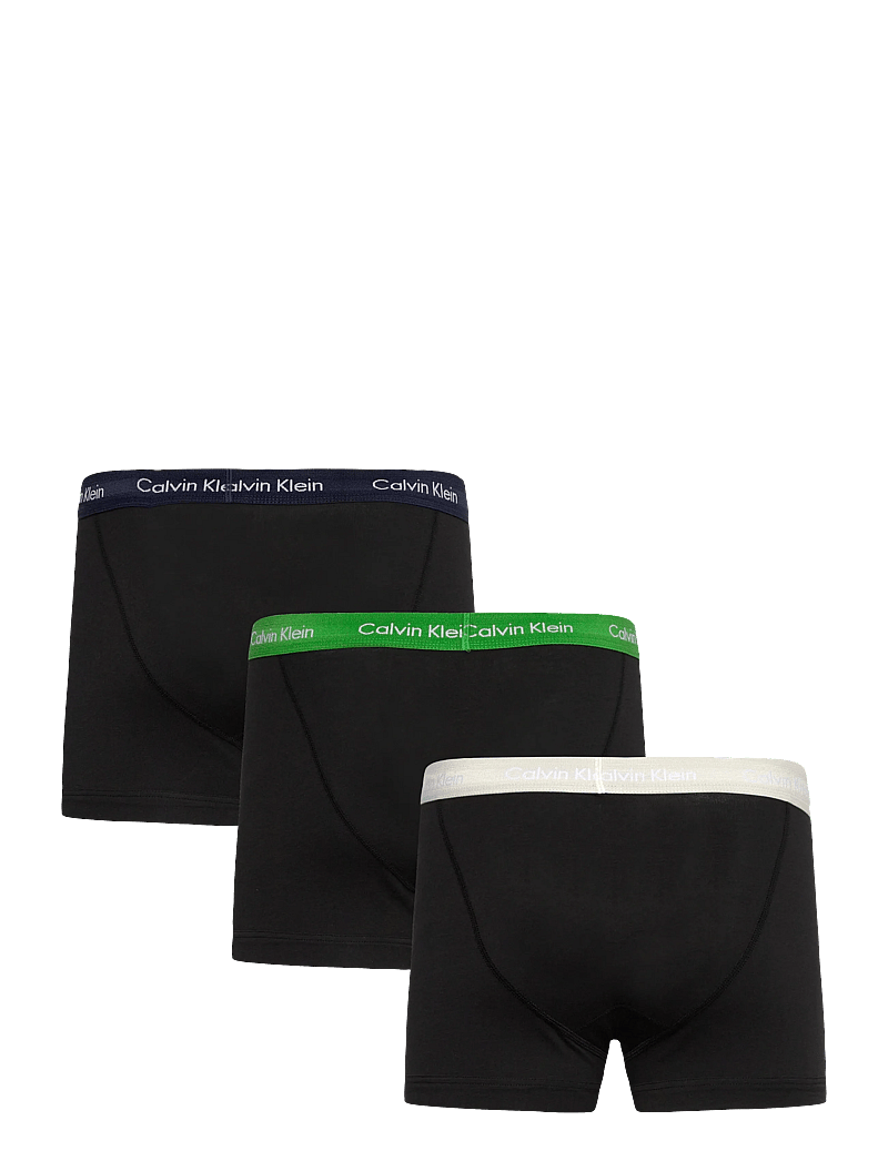 Calvin Klein - TRUNK 3 PK - multipack kalsonger - black bodies w blue shadow supreme - 1