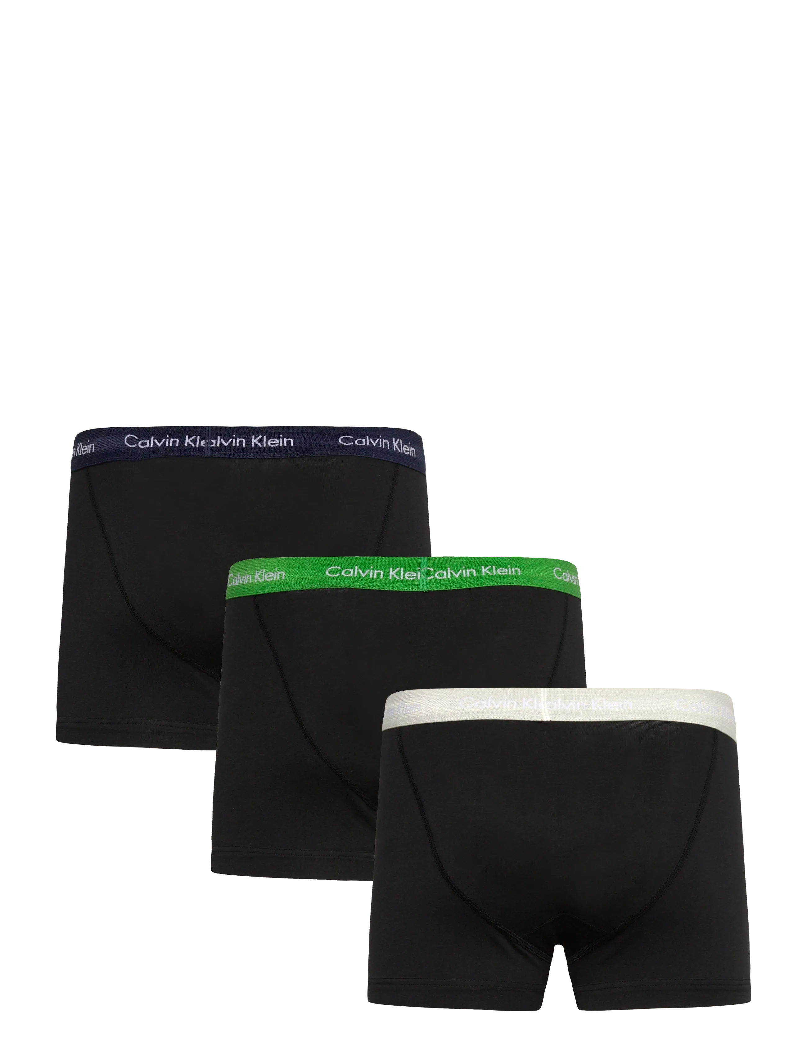 Calvin Klein - TRUNK 3 PK - multipack underbukser - black bodies w  blue shadow supreme - 1