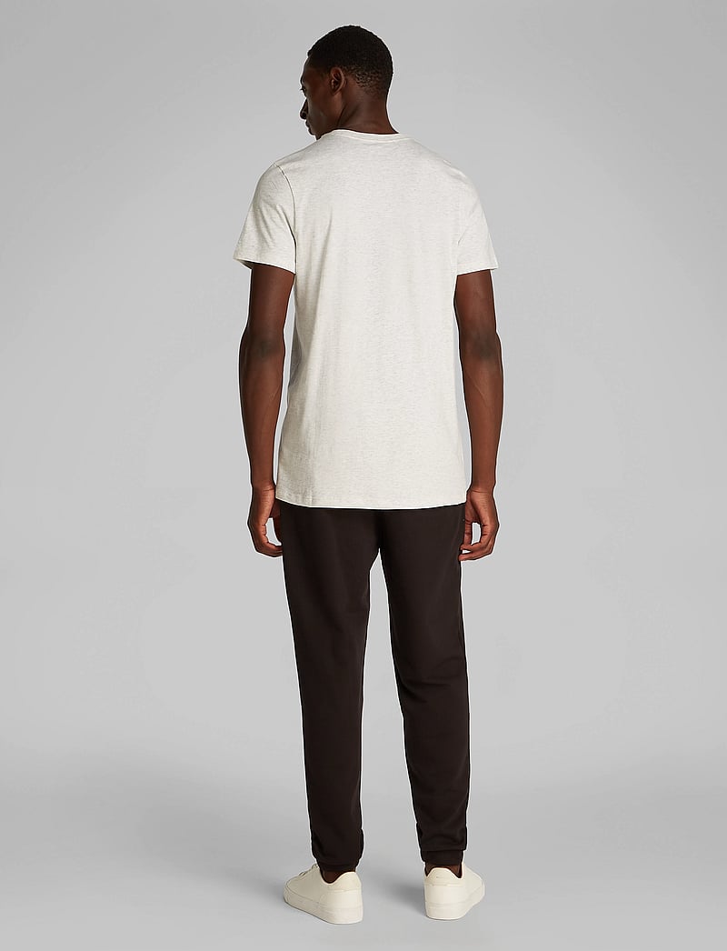 Calvin Klein - S/S CREW NECK 3PK - multipack t-shirts - shoreline, snow hthr, lively teal - 1