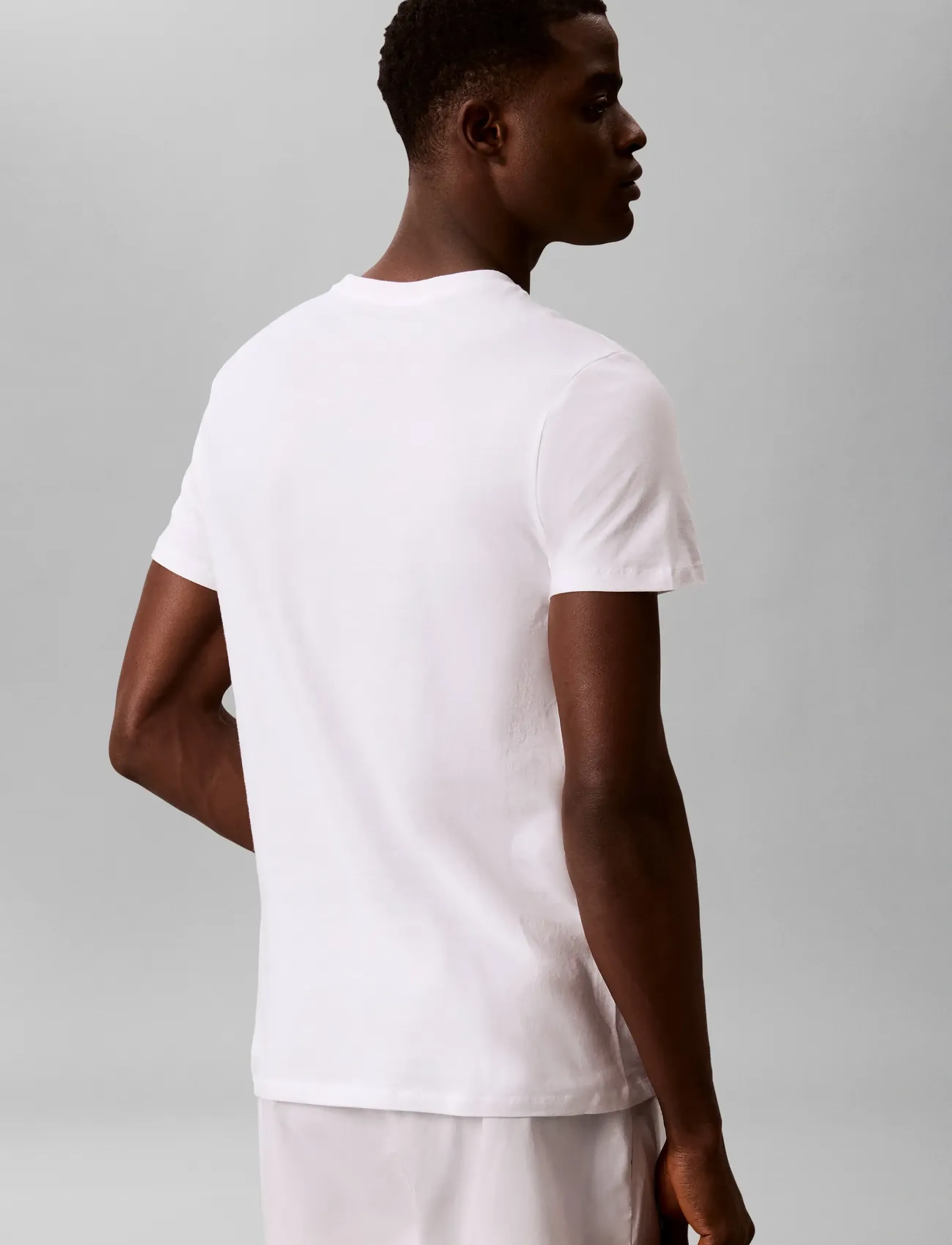 Calvin Klein - S/S CREW NECK 3PK - multipack t-shirts - horizon pink shoreline white - 4