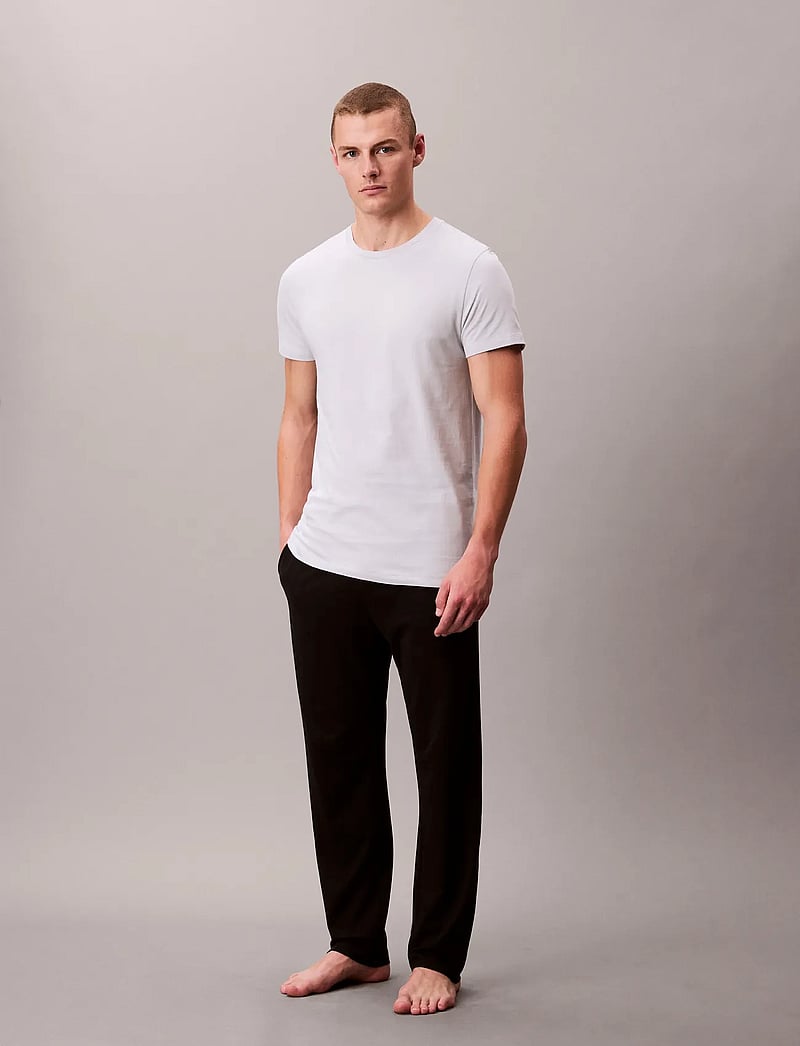 Calvin Klein - S/S CREW NECK 3PK - multipack t-shirts - micro chip/zoni beach/ink - 4