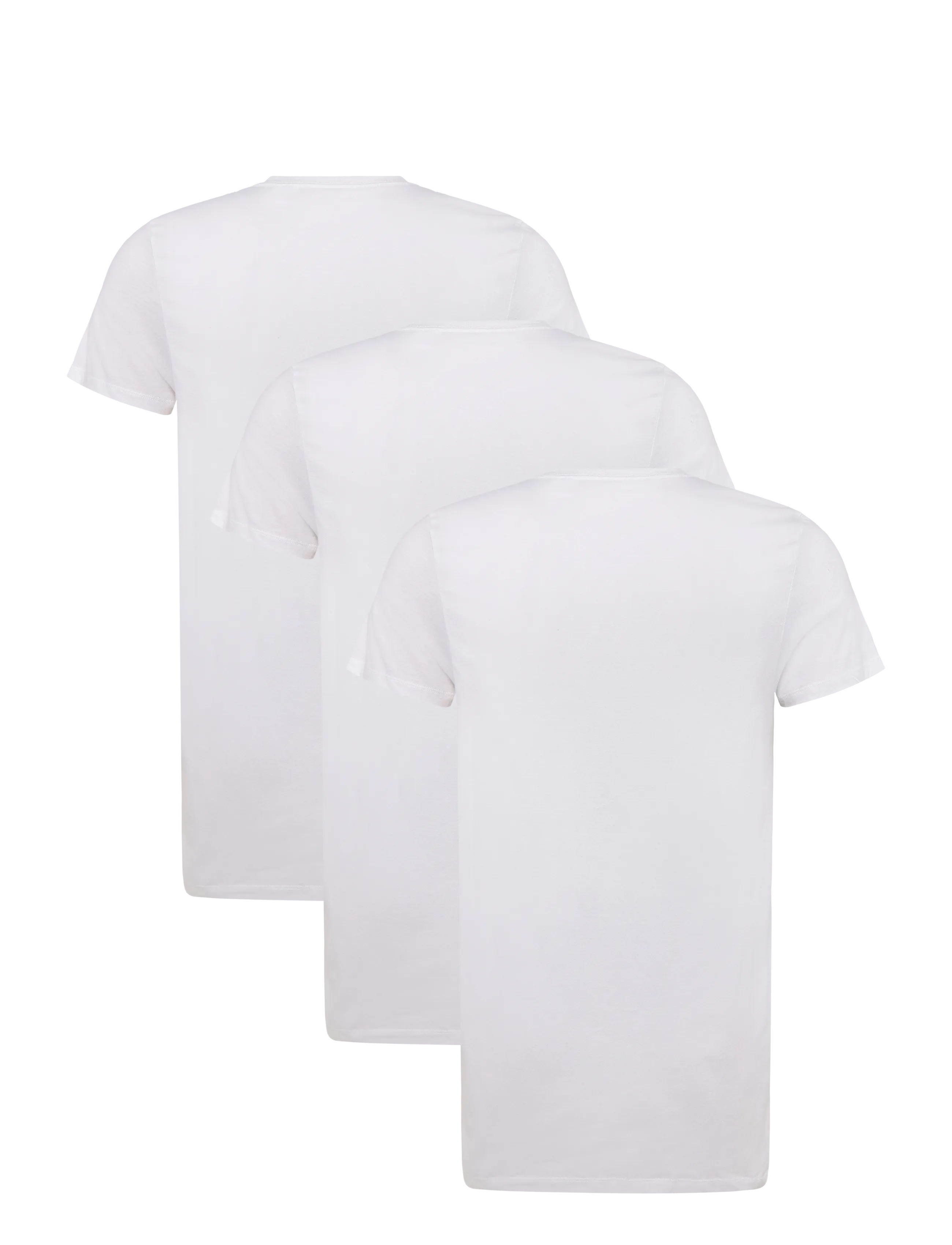 Calvin Klein - S/S CREW NECK 3PK - t-särkide multipakk - white white white - 2