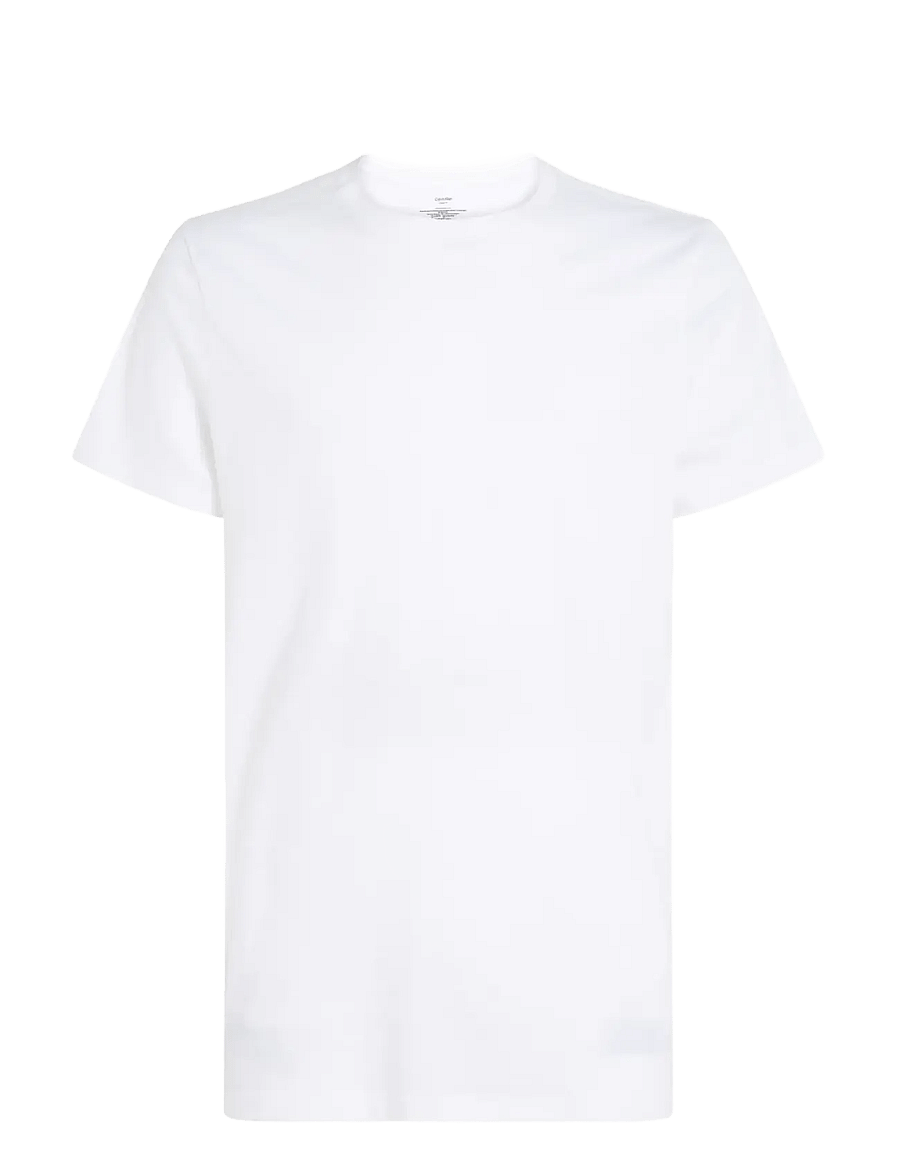 Calvin Klein - S/S CREW NECK 3PK - t-särkide multipakk - white white white - 3