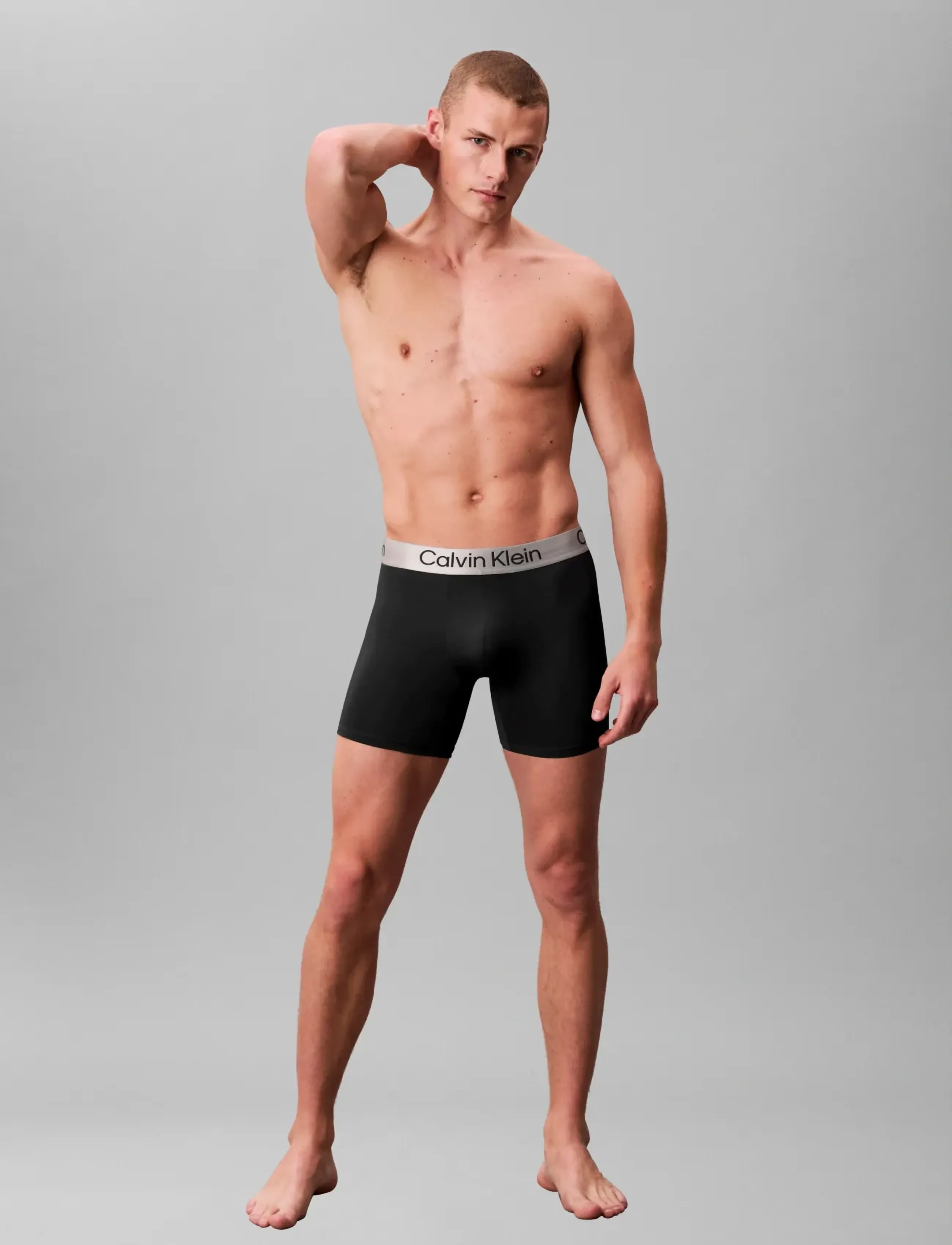 Calvin Klein Boxer Brief 3Pk, M, Black, Undertøj > Boksere, Herre