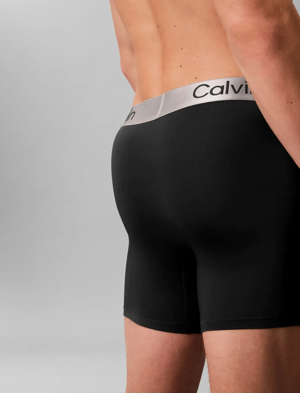 Calvin Klein - BOXER BRIEF 3PK - aluspükste mitmikpakk - black black black - 5