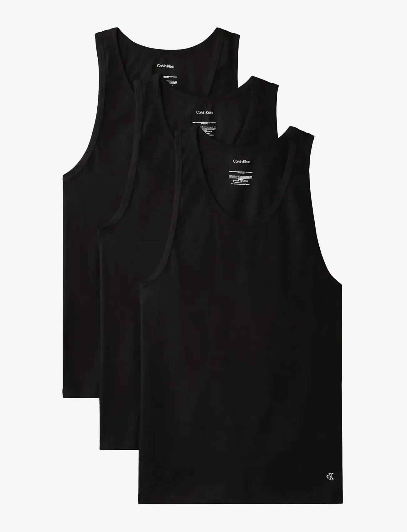 Calvin Klein - TANK 3PK - nattrøjer - black - 1