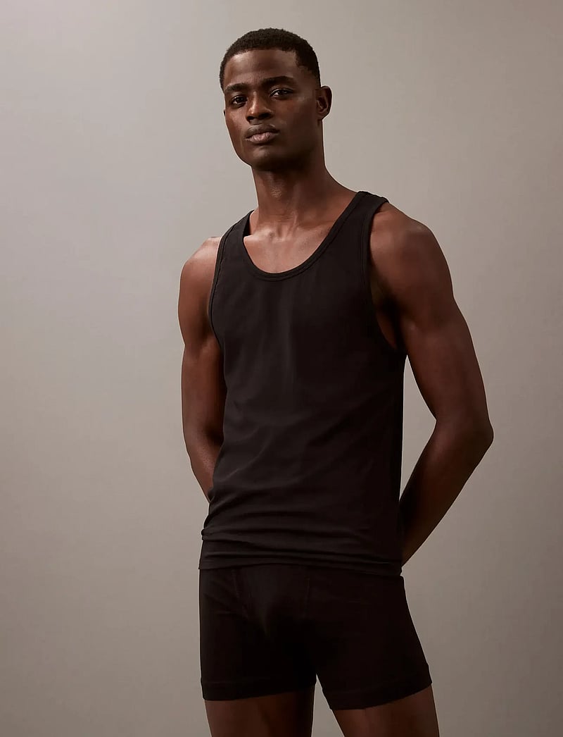 Calvin Klein - TANK 3PK - nattrøjer - black - 0