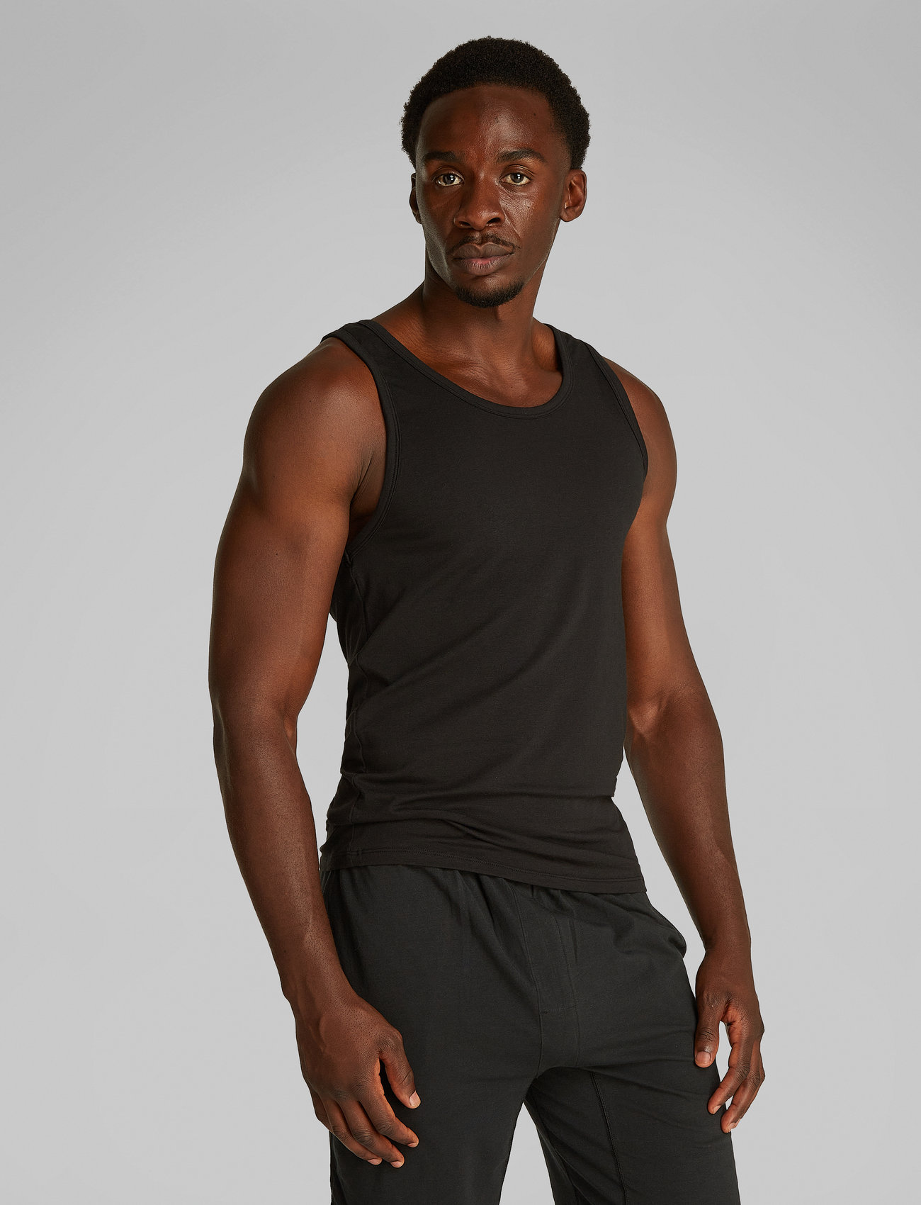 Calvin Klein - TANK 3PK - pyjama tops - black, black, black - 0