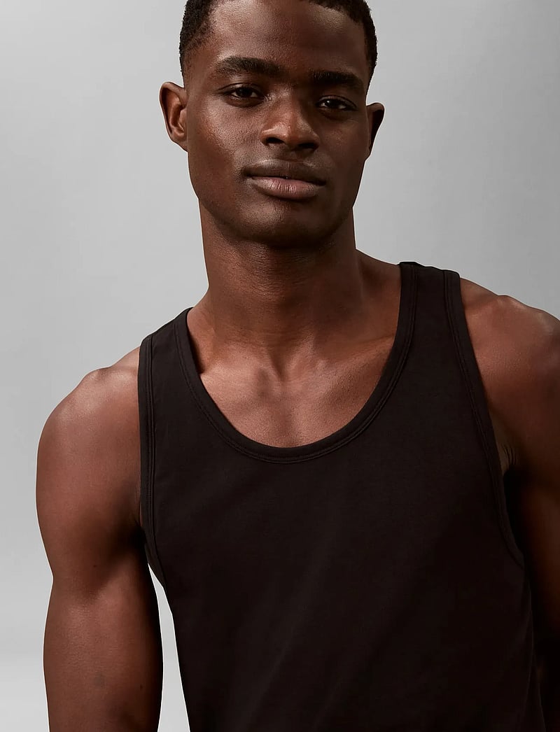 Calvin Klein - TANK 3PK - pyjama tops - black, black, black - 4