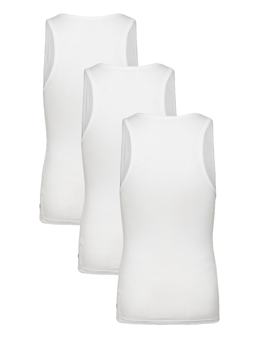 Calvin Klein - TANK 3PK - pyjamapaidat - white - 2
