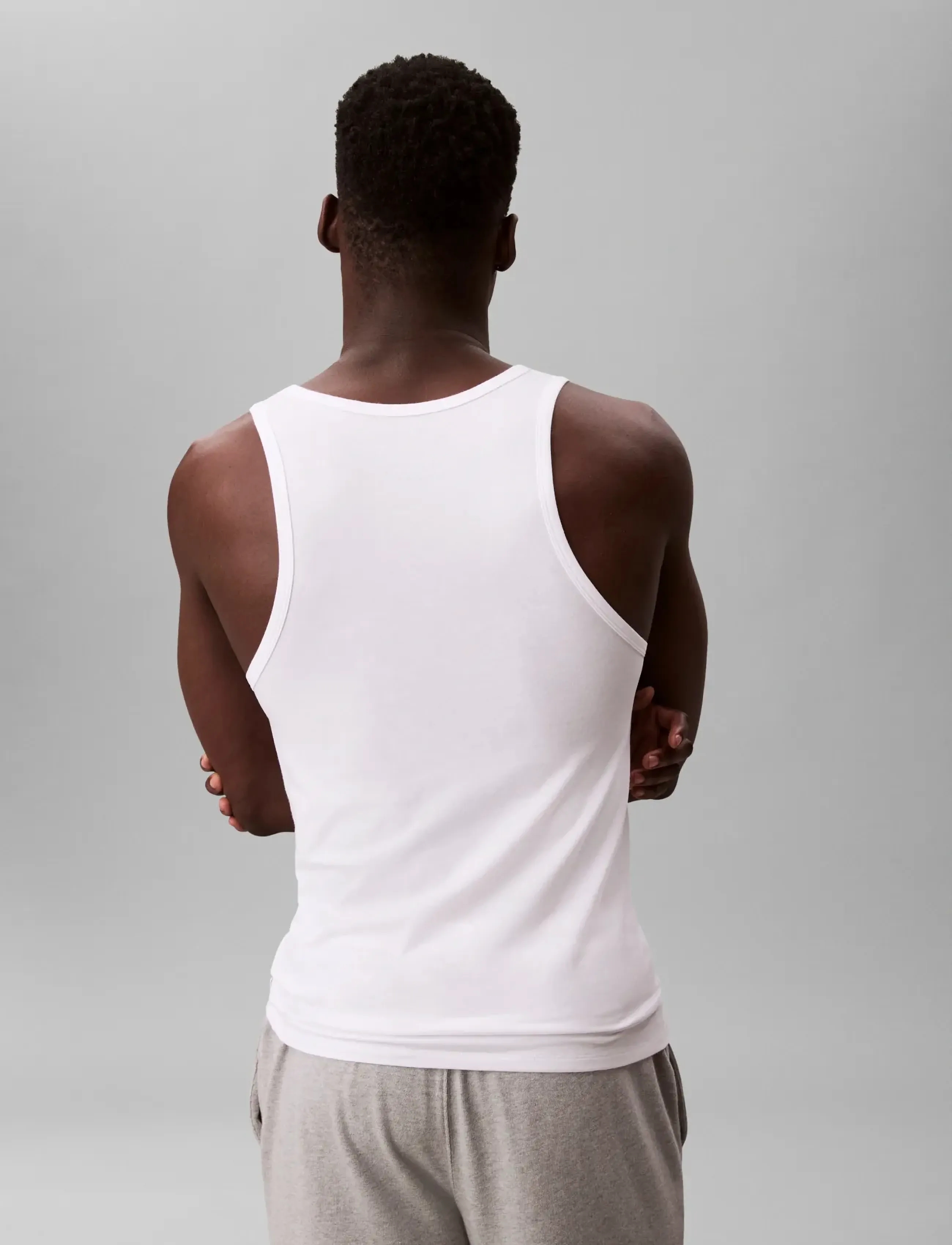 Calvin Klein - TANK 3PK - pyjamapaidat - white - 4