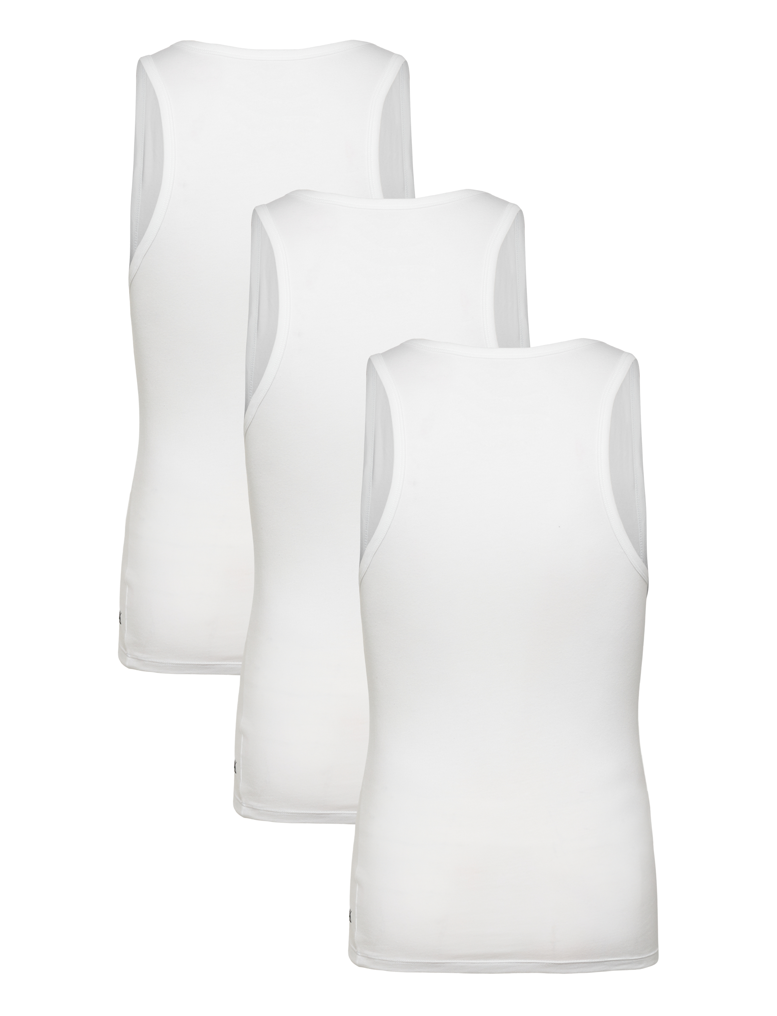 Calvin Klein - TANK 3PK - pyjamasöverdelar - white, white, white - 2