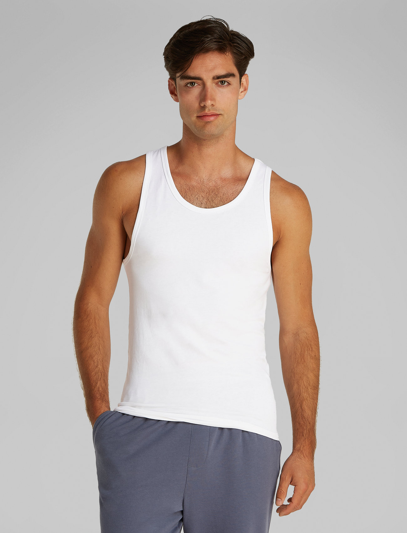 Calvin Klein - TANK 3PK - pyjama tops - white, white, white - 0