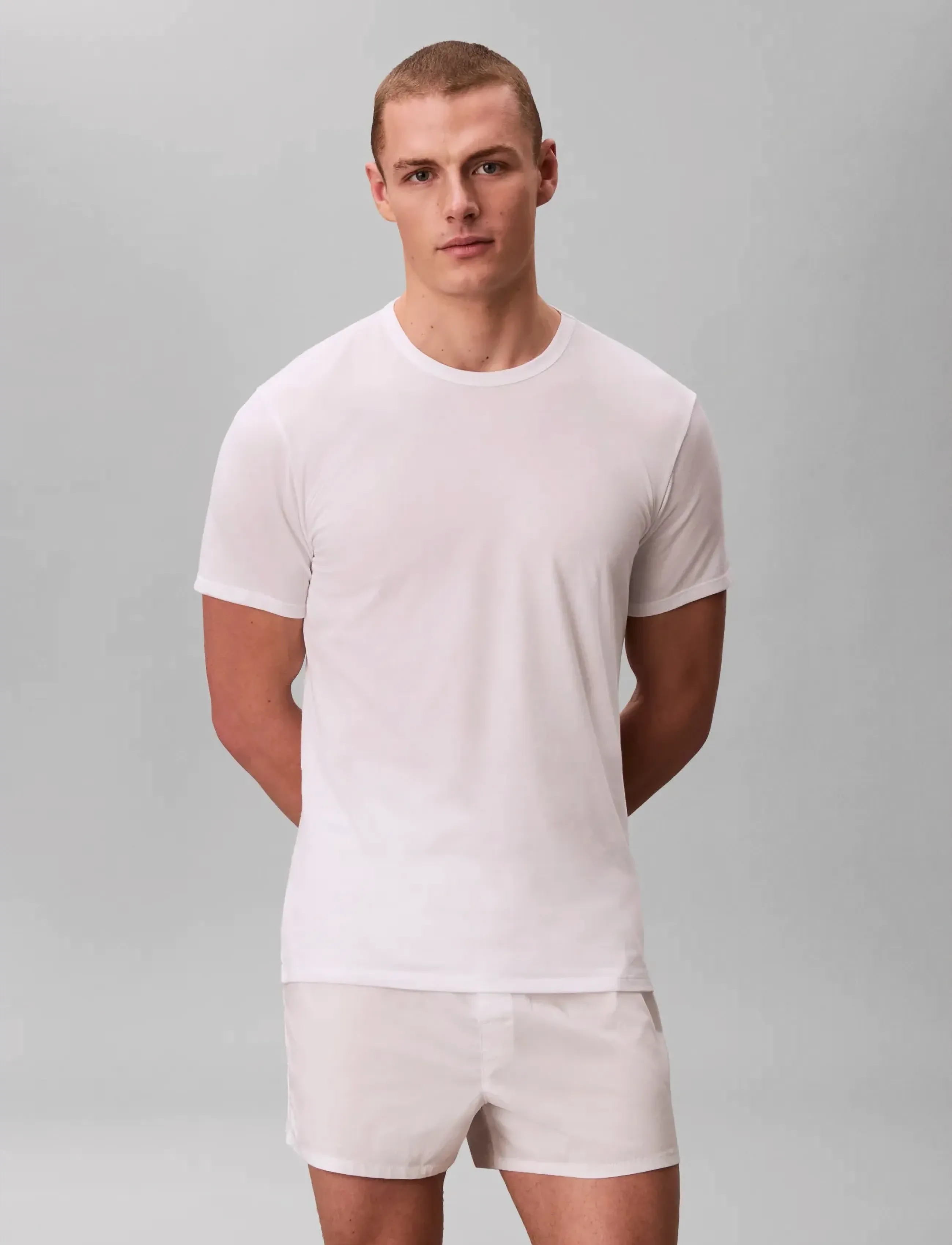 Calvin Klein S/S Crew Neck 3Pk t-shirts - bas herr – bild 6