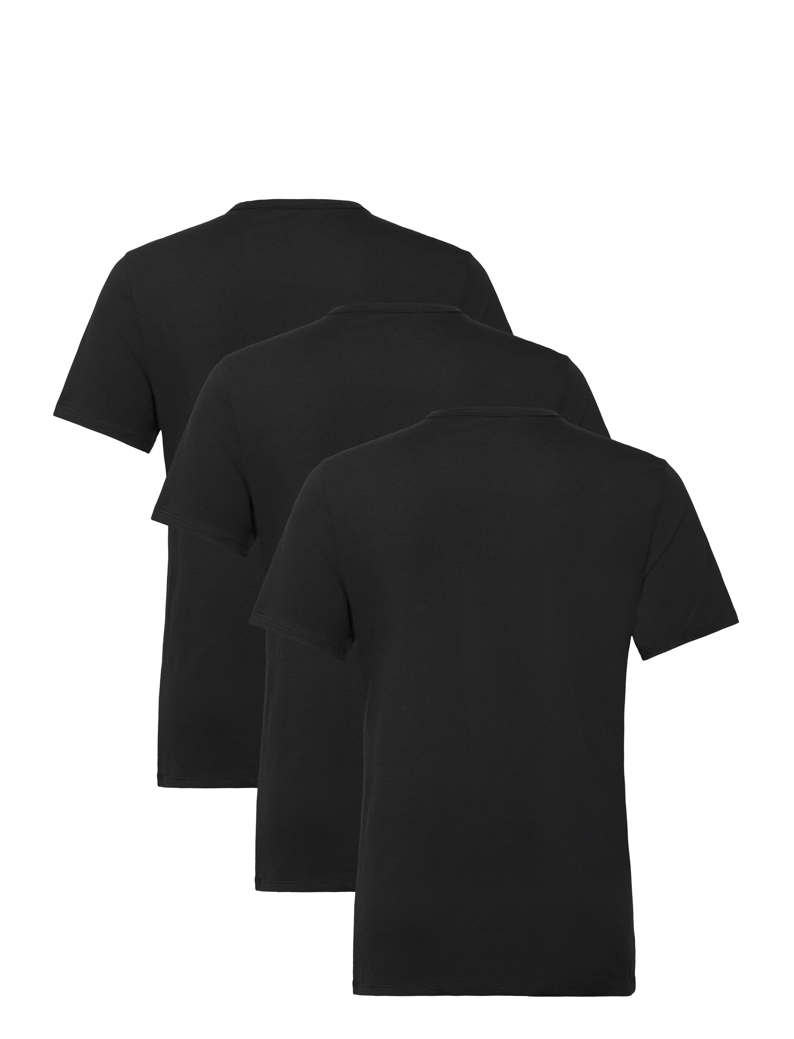 Calvin Klein - S/S CREW NECK 3PK - t-särkide multipakk - black - 2