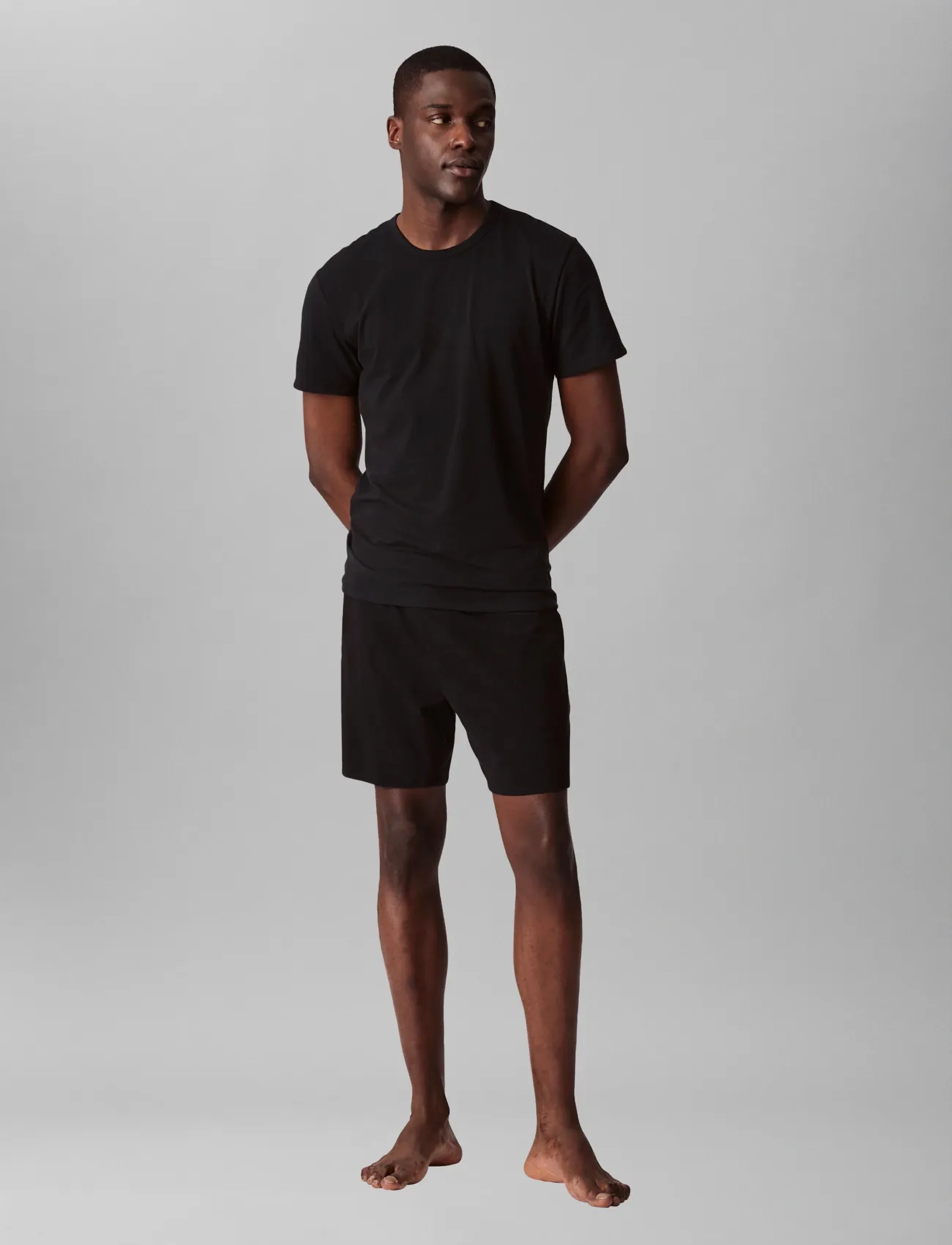 Calvin Klein - S/S CREW NECK 3PK - t-särkide multipakk - black - 3