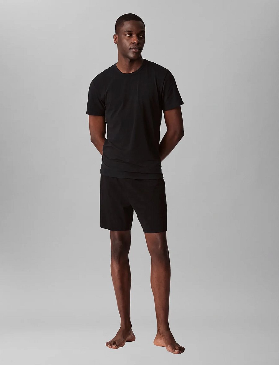 Calvin Klein - S/S CREW NECK 3PK - t-särkide multipakk - black - 3