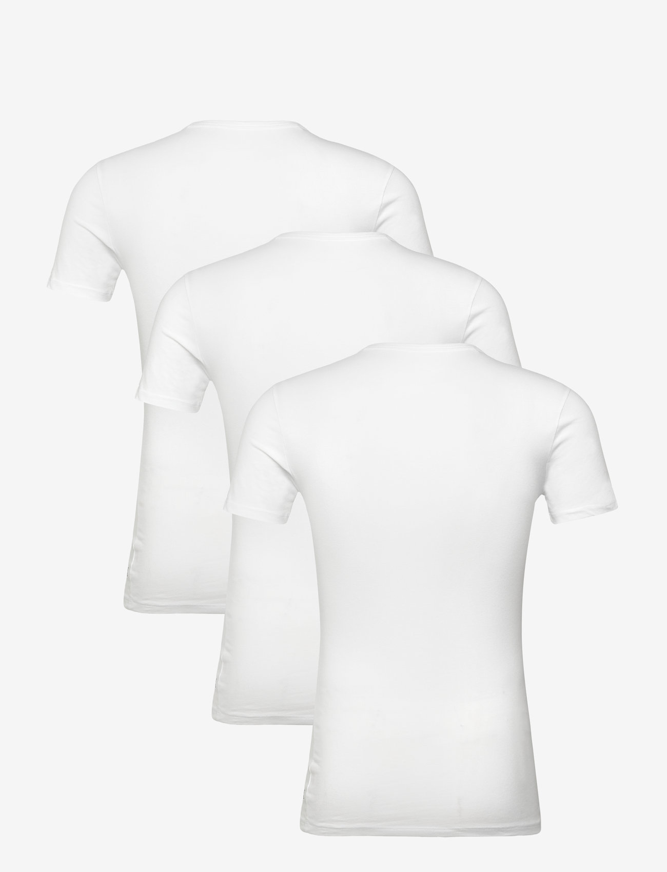 Calvin Klein - S/S CREW NECK 3PK - multipack t-shirts - white - 2